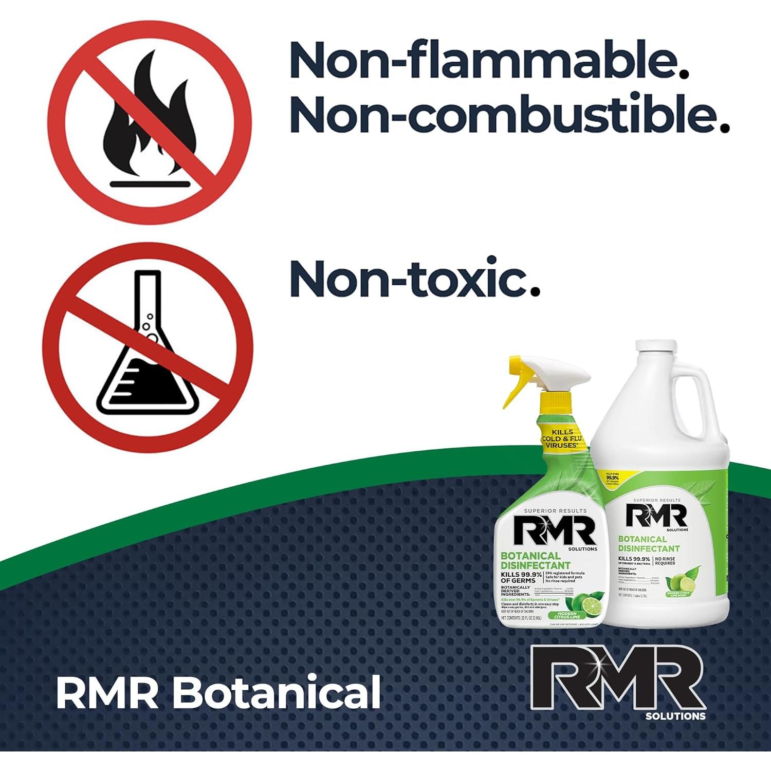 Desinfectante Botánico RMR Brands 946ml - Elimina 99.9% Virus