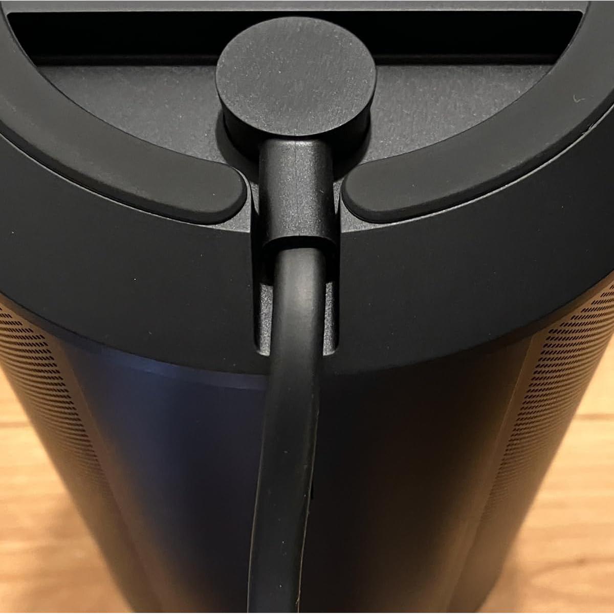 Cables de Alimentación Largos Rolkely para Altavoces Sonos Era 100 y 300 - 3.66m Negro