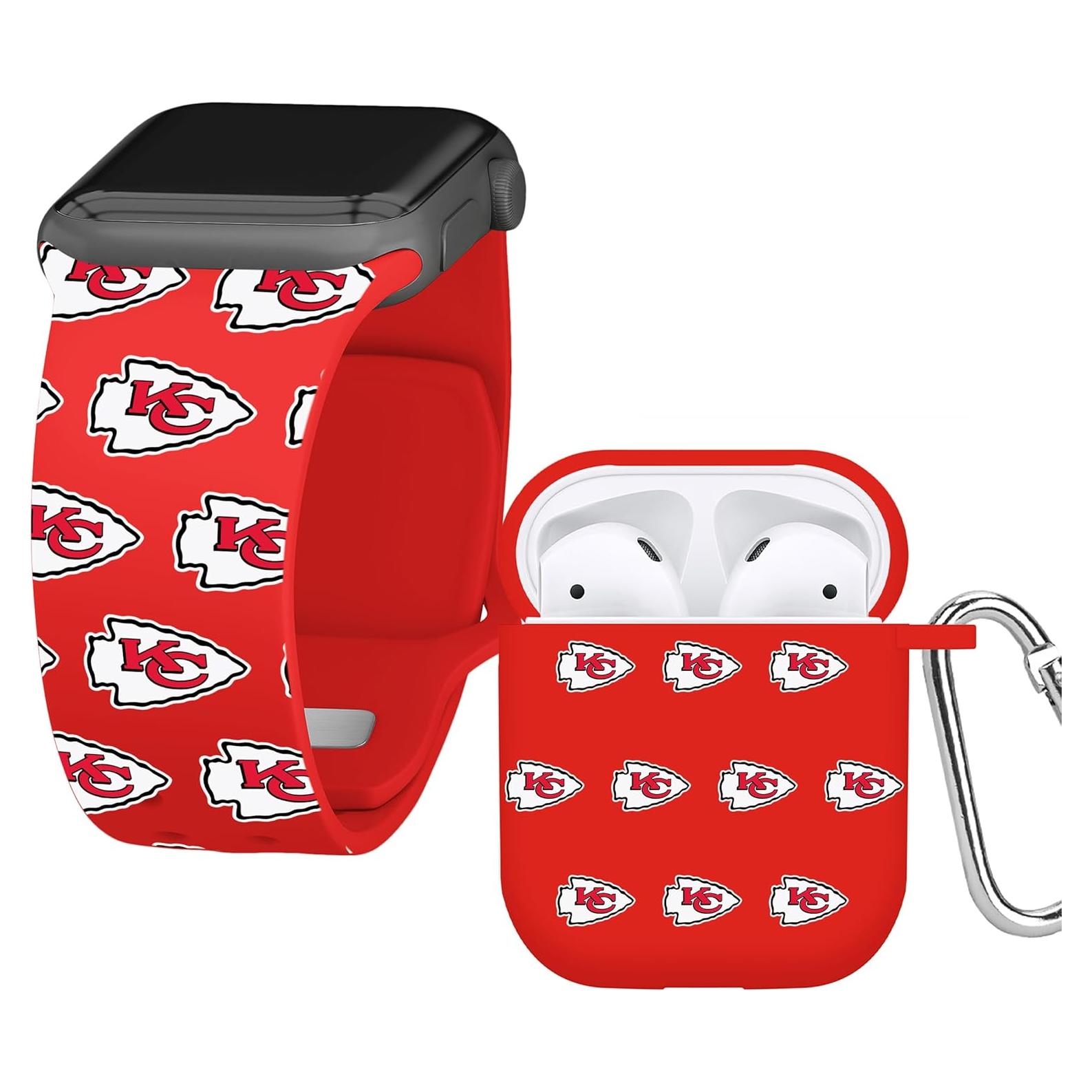 Combo HD Game Time Kansas City Chiefs para Apple Watch y AirPods