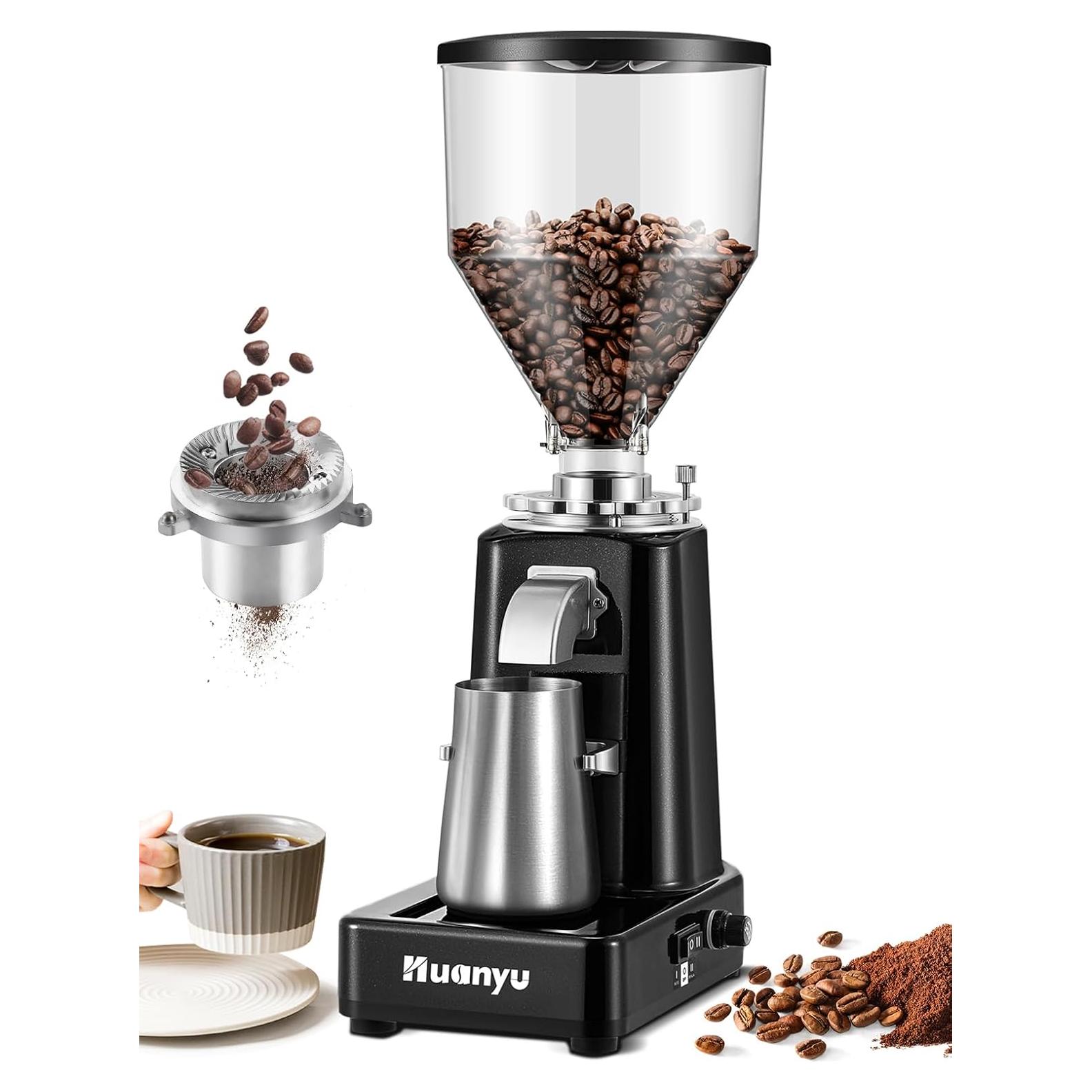 Molino de Café Huanyu Burr Acero Inoxidable 1kg 19 Configuraciones