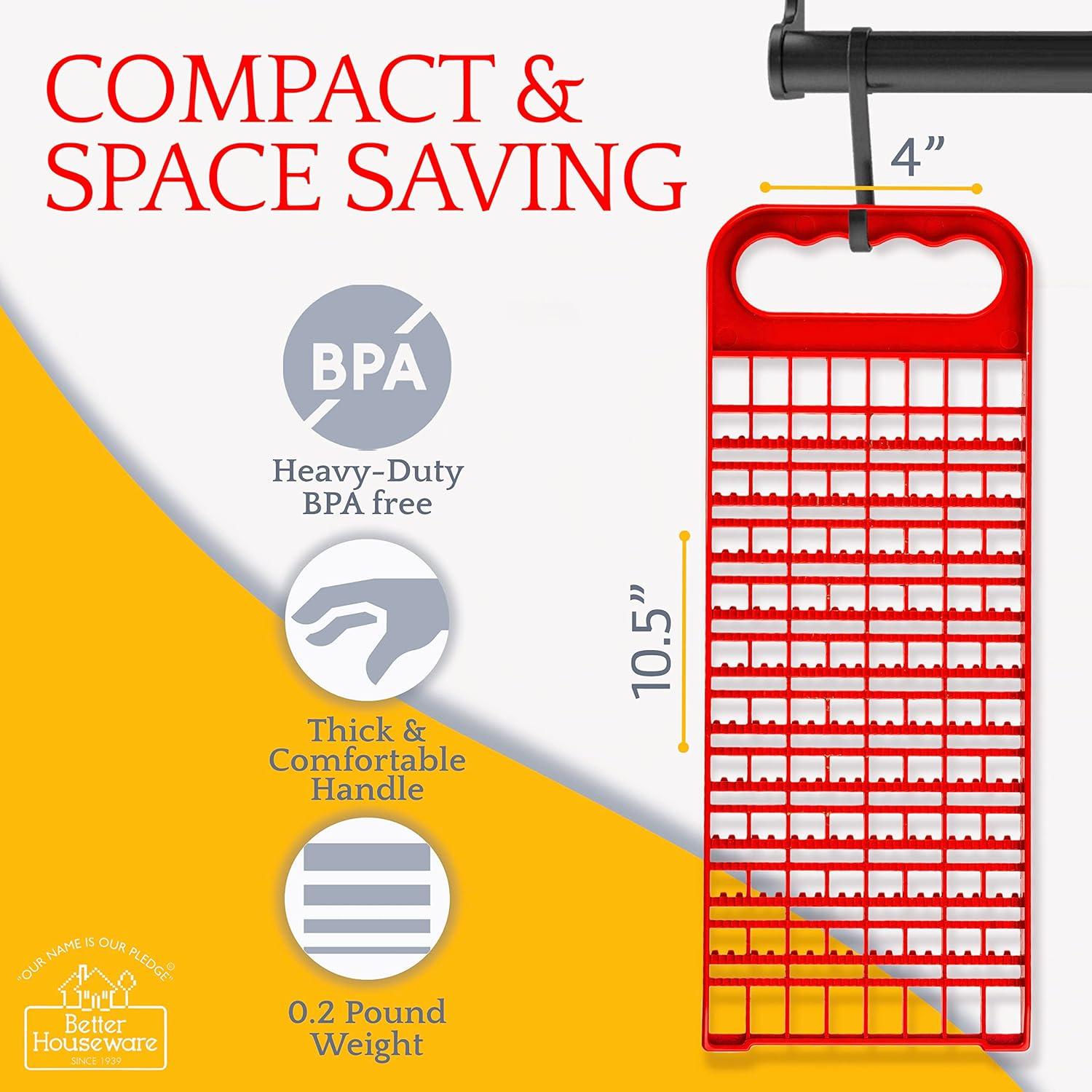 Rallador de Cocina Mejor Utensilio de Cocina Rojo 2 en 1