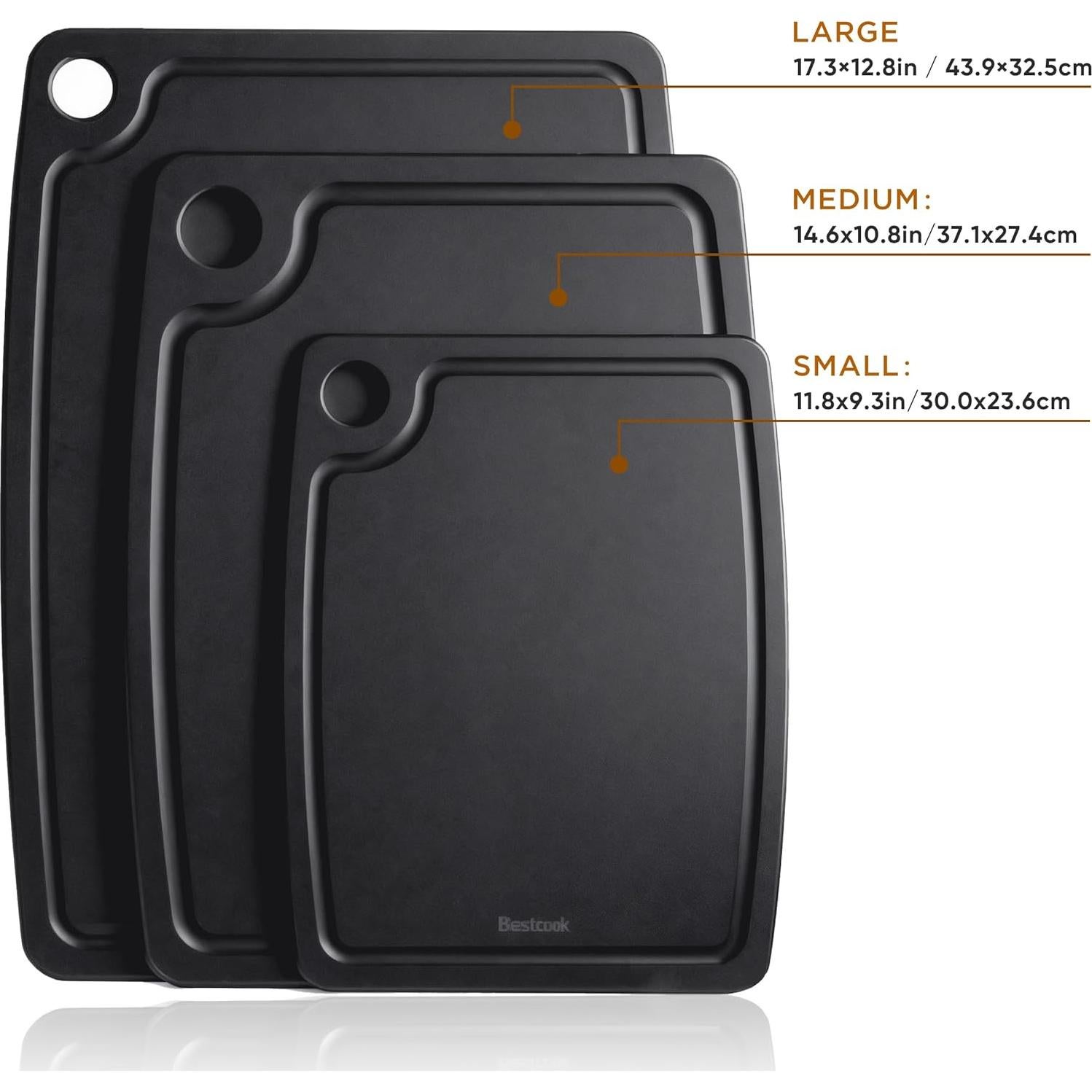 Tabla de Cortar Ecológica Bestcook 30x23.6cm Antideslizante