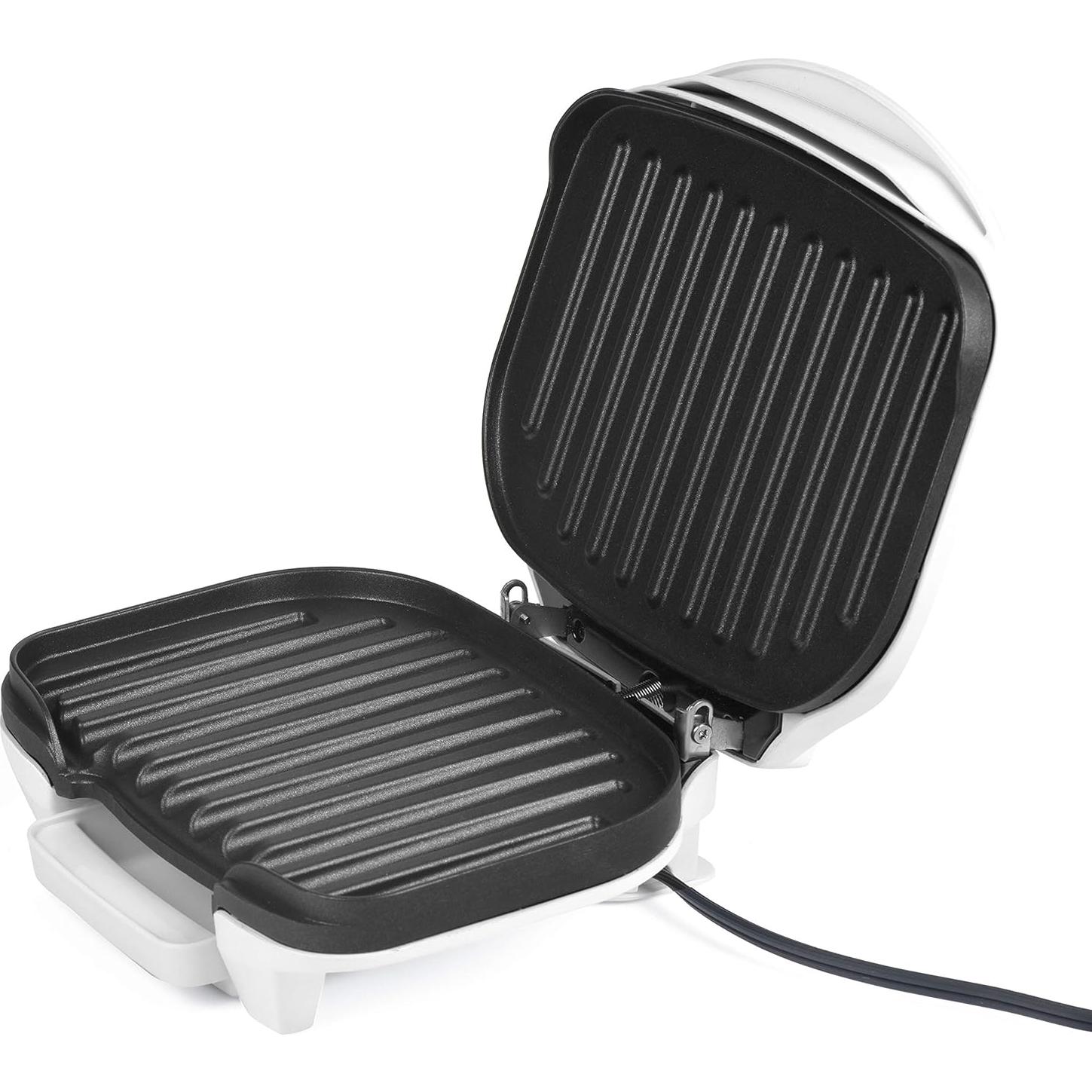 Parrilla Eléctrica Courant CCG2871W para 2 Porciones Blanca