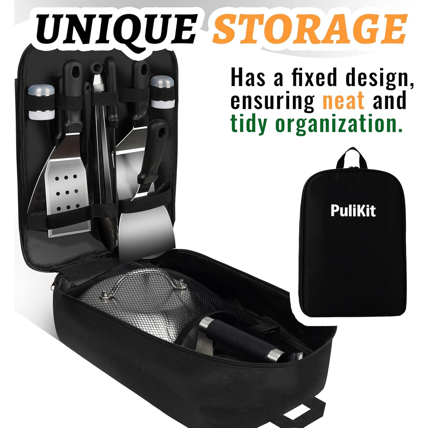 Kit de Accesorios para Plancha Blackstone - 27 Piezas de Acero Inoxidable