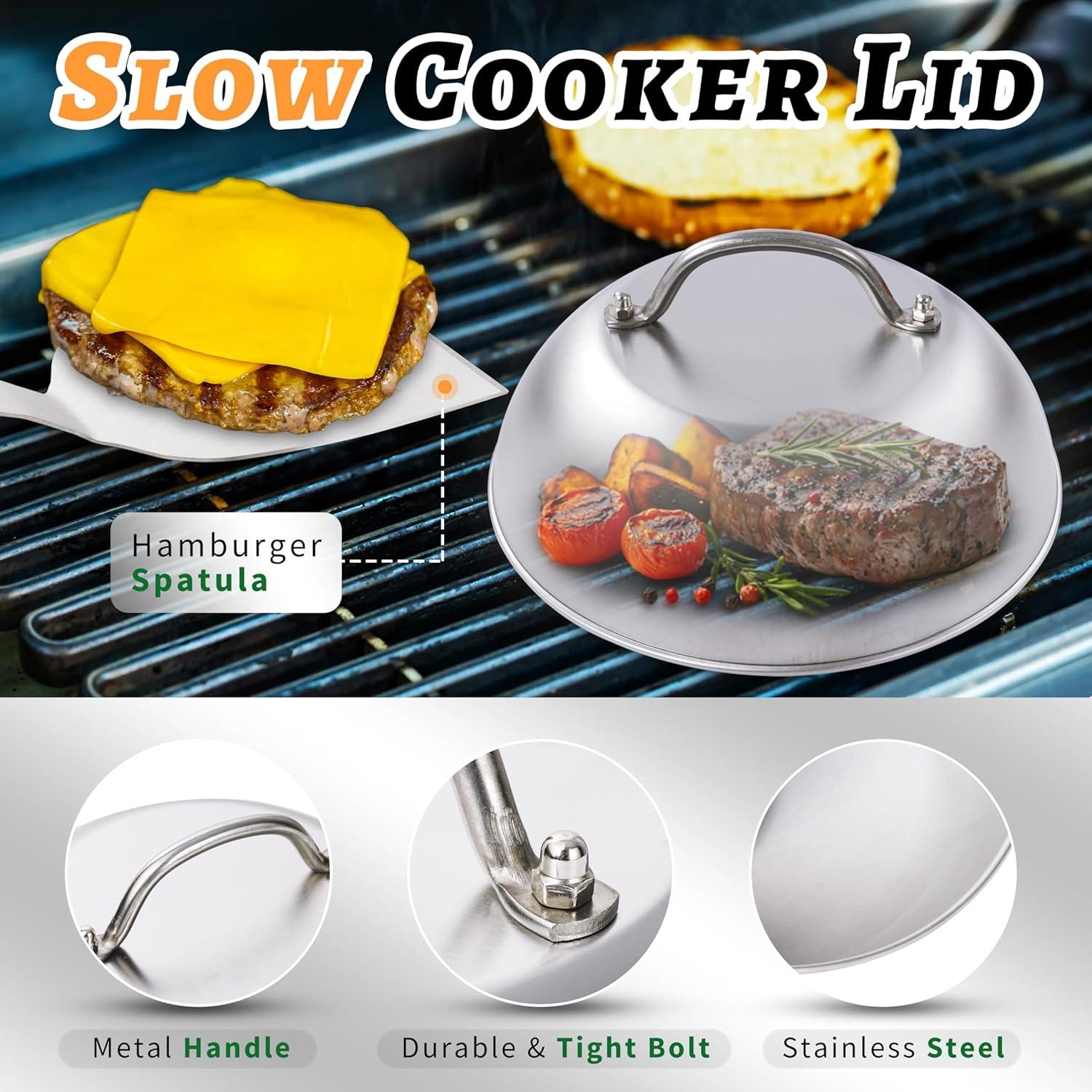 Kit de Accesorios para Plancha Blackstone - 27 Piezas de Acero Inoxidable