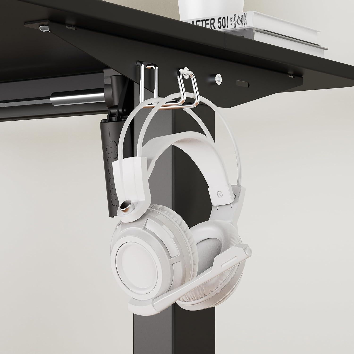 Escritorio de pie eléctrico ajustable LongKe SD-E1BB-32 81x50 cm