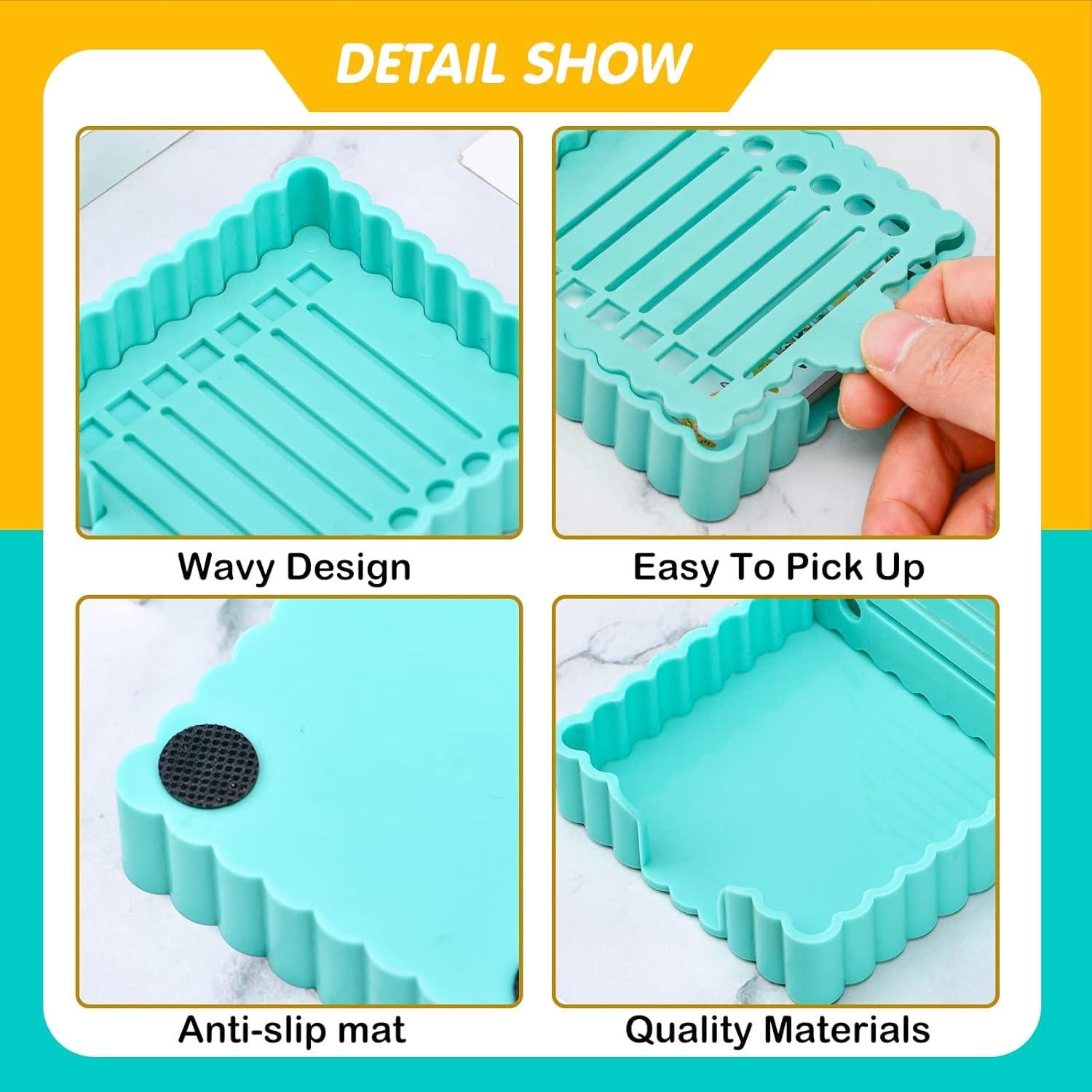 Soporte para Notas Adhesivas Litacimi Azul Compacto