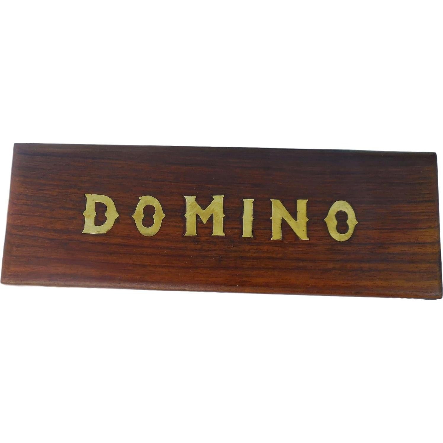Juego de Dominó Clásico TOSQP27 - Set de 28 Piezas de Madera