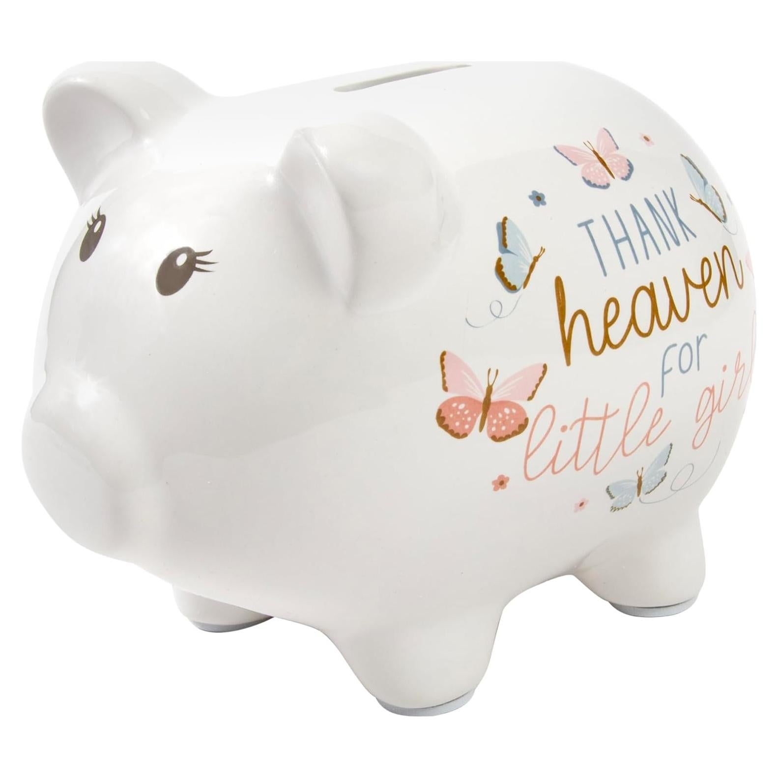 Alcancía Cerámica Esenciales para Bebés Mariposas 20cm