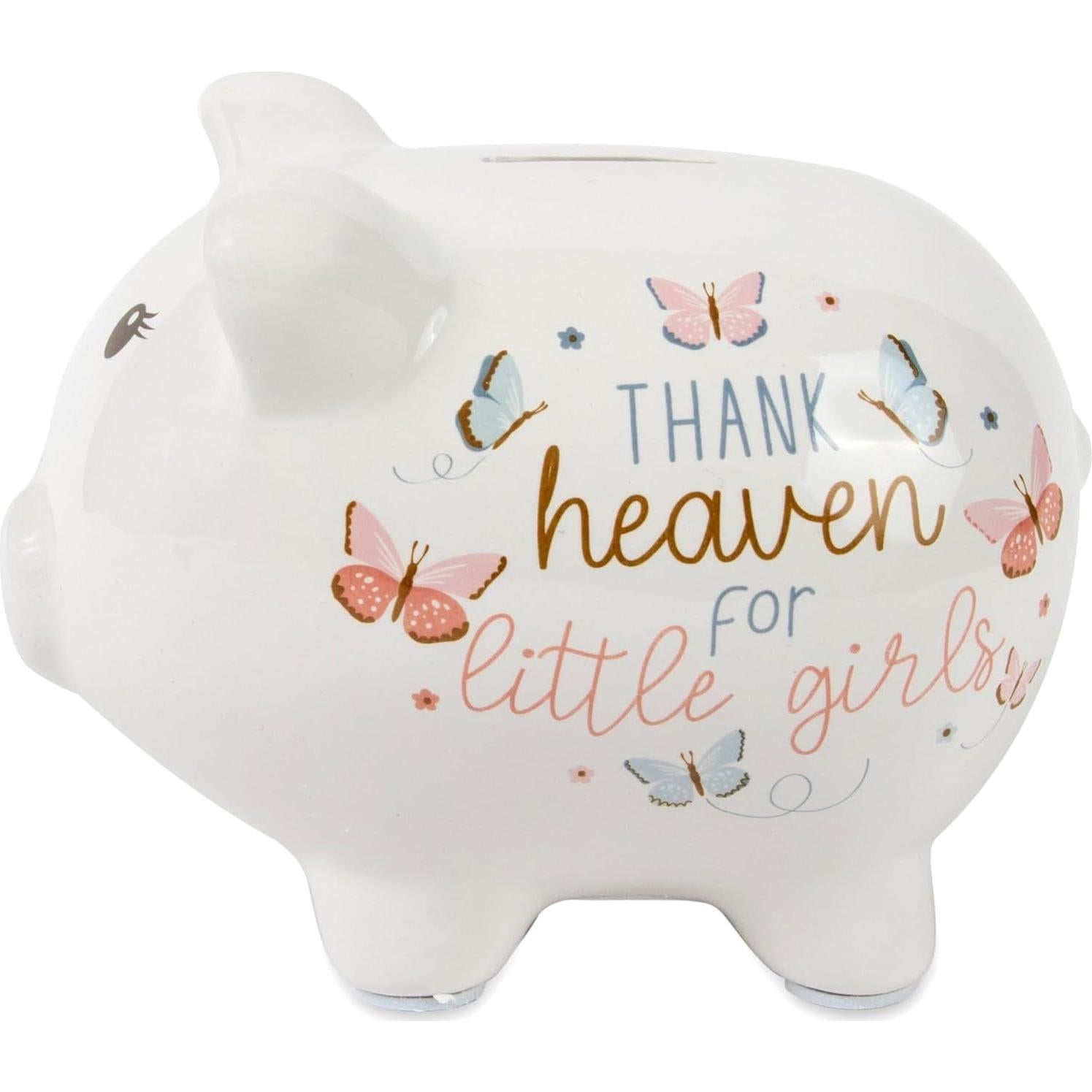 Alcancía Cerámica Esenciales para Bebés Mariposas 20cm