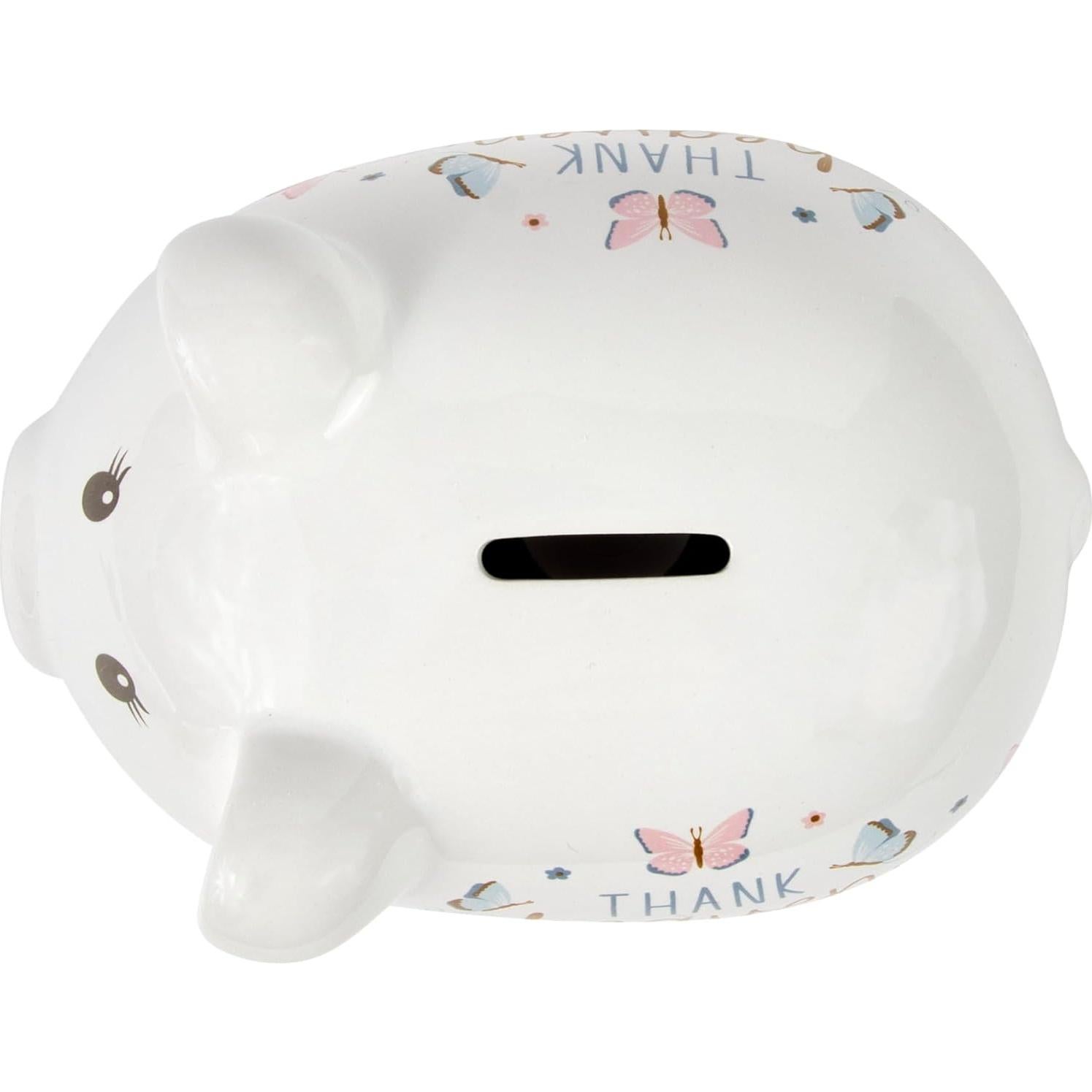 Alcancía Cerámica Esenciales para Bebés Mariposas 20cm