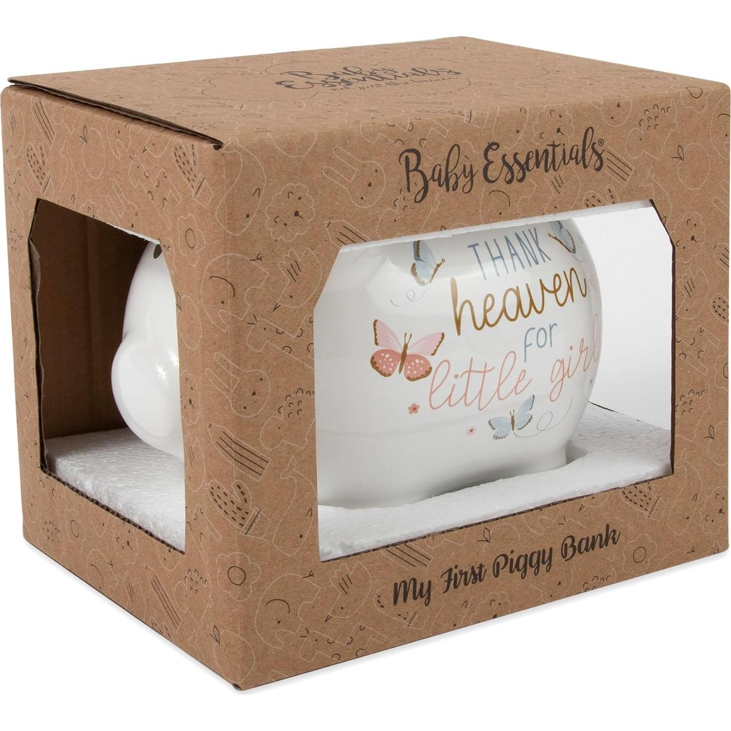 Alcancía Cerámica Esenciales para Bebés Mariposas 20cm