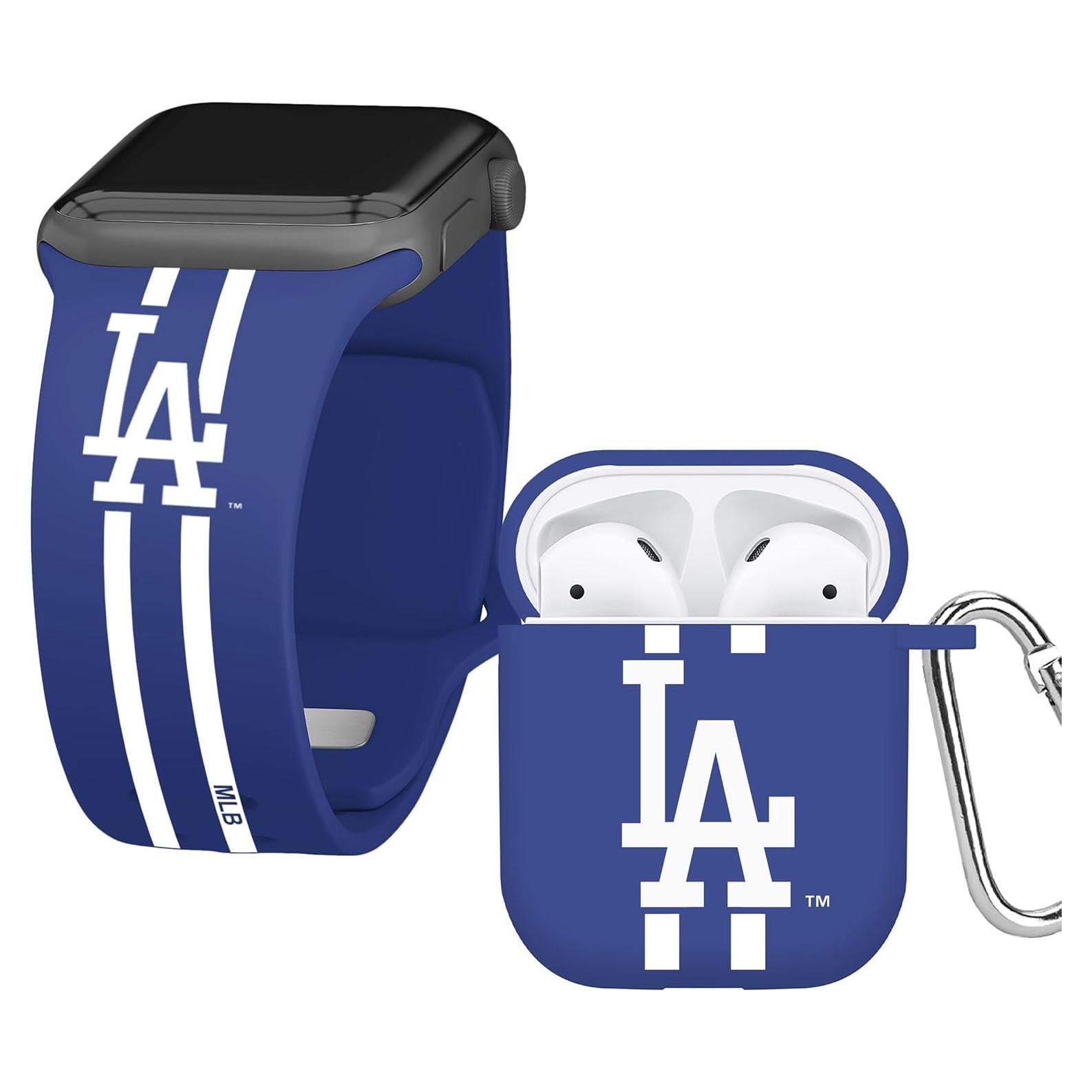 Combo HD Game Time Dodgers para Apple Watch y AirPods