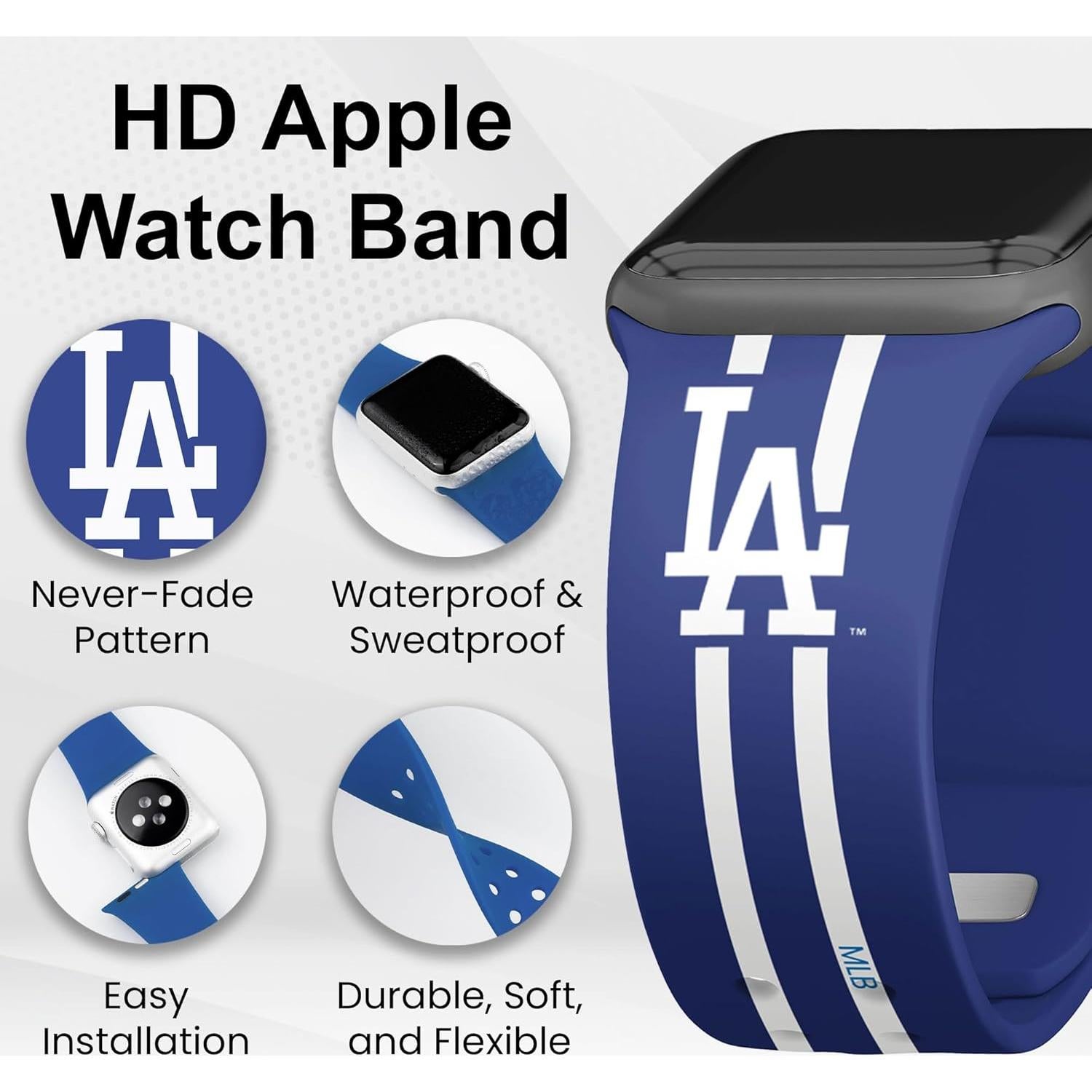 Combo HD Game Time Dodgers para Apple Watch y AirPods