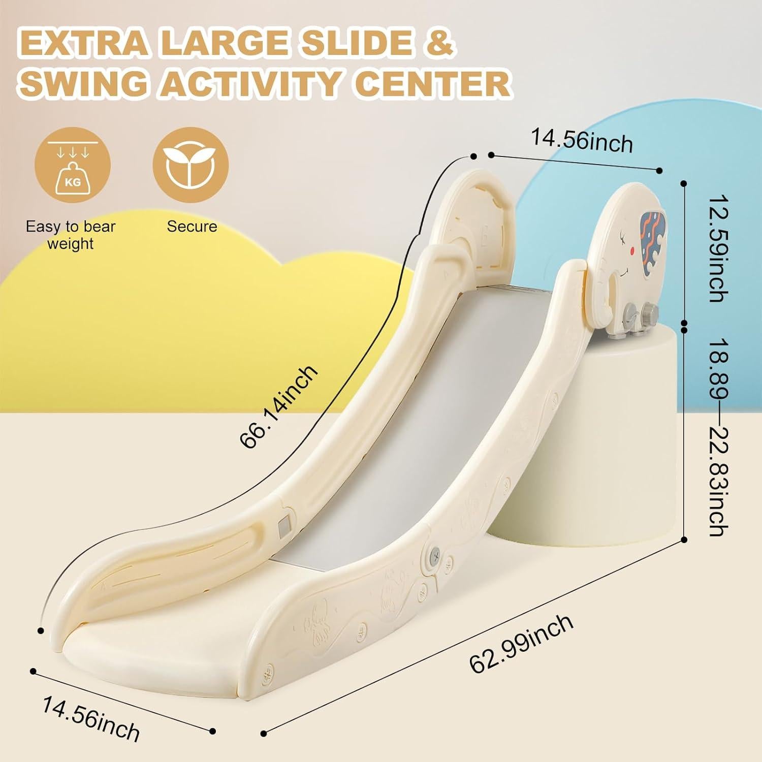 Tobogán Interior para Sofás WHHKXY - Niños 1 a 5 Años