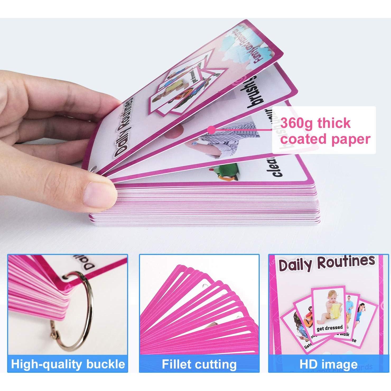 Tarjetas Flash Educativas Rutinas Diarias Richardy 45 Piezas