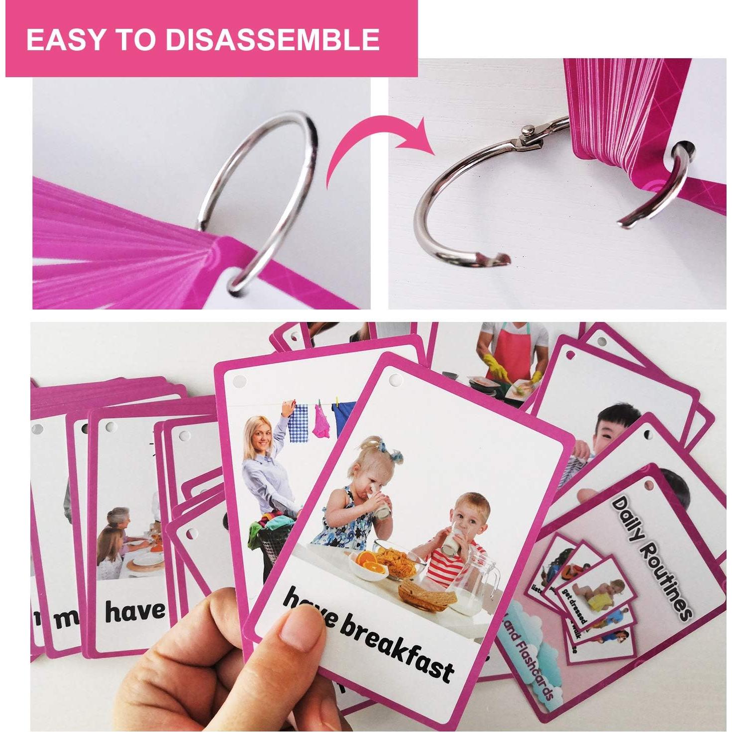 Tarjetas Flash Educativas Rutinas Diarias Richardy 45 Piezas