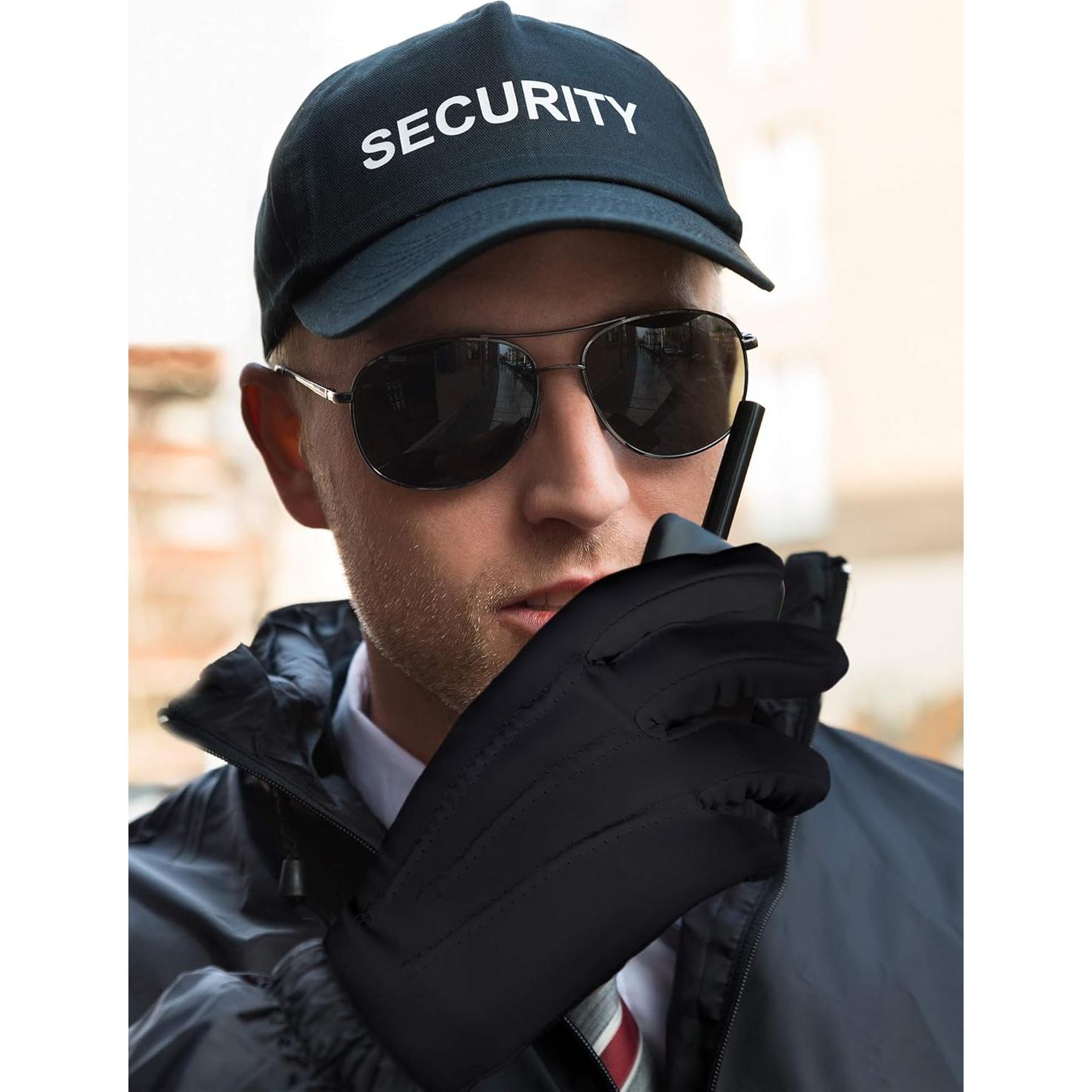 Guantes de Vestir Negros Sumind 4 Pares Spandex Adulto