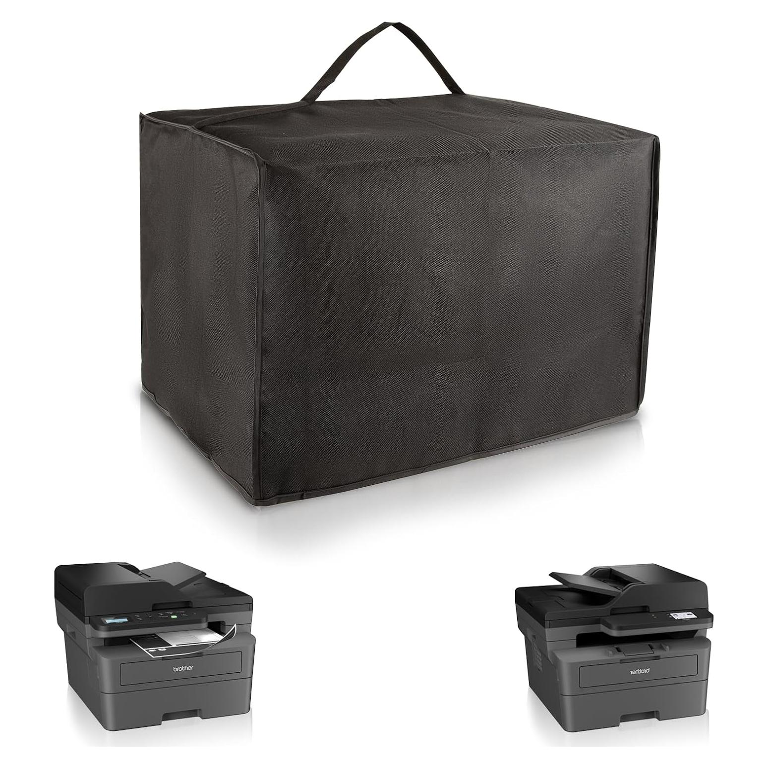 Cubierta de Impresora SEJGGKQ Negra Impermeable 43x46x32 cm