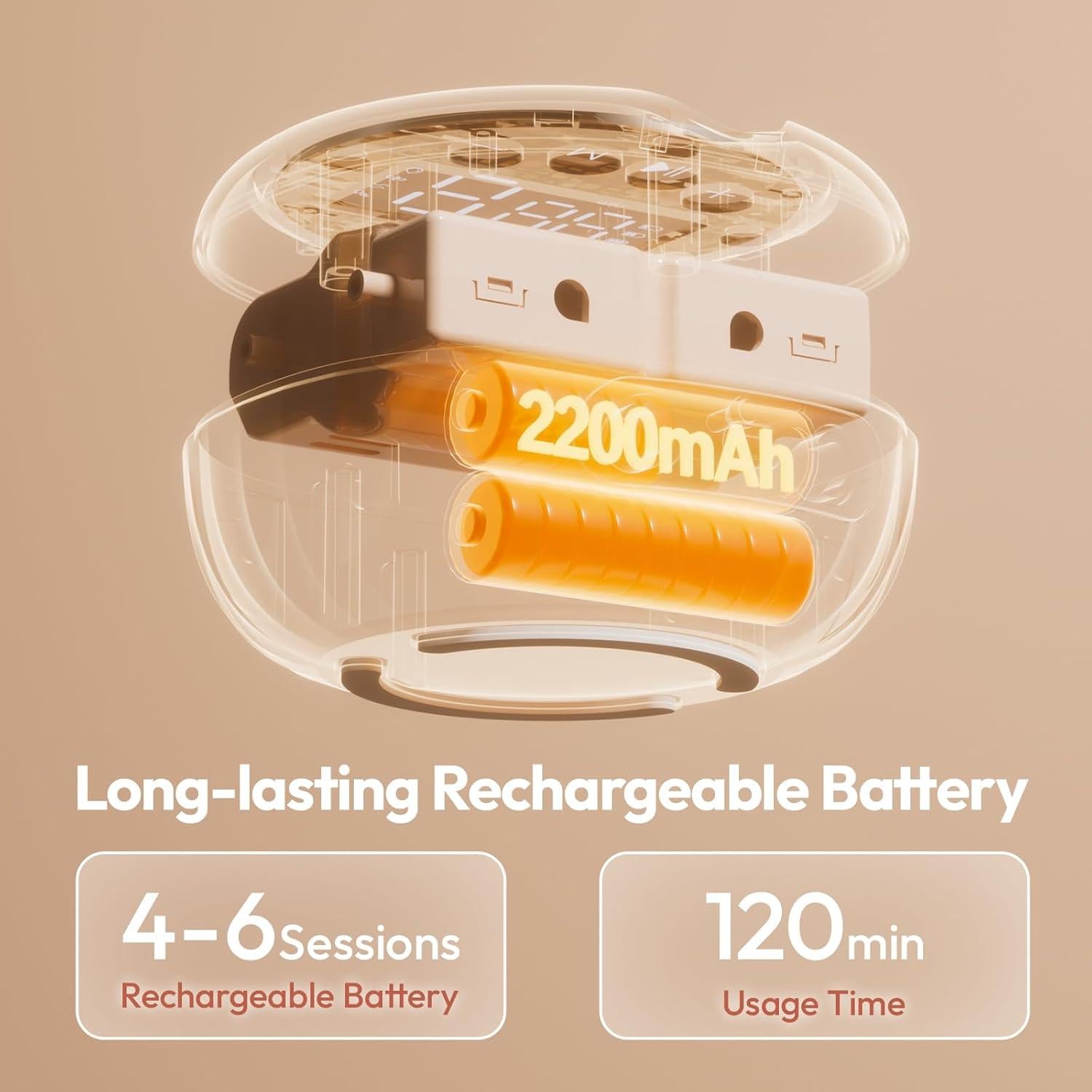 Bomba de Pecho Eléctrica Doble NCVI 8100 4 Modos 9 Niveles