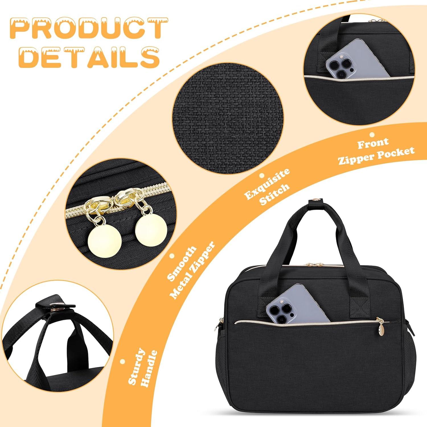 Bolsa Extractora de Leche Materna OCKLILY Negra Aislada 0.55 kg