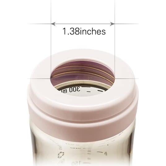 Botella para Bebé Grosmimi 177ml Anti-Cólica Oso Pure Gold