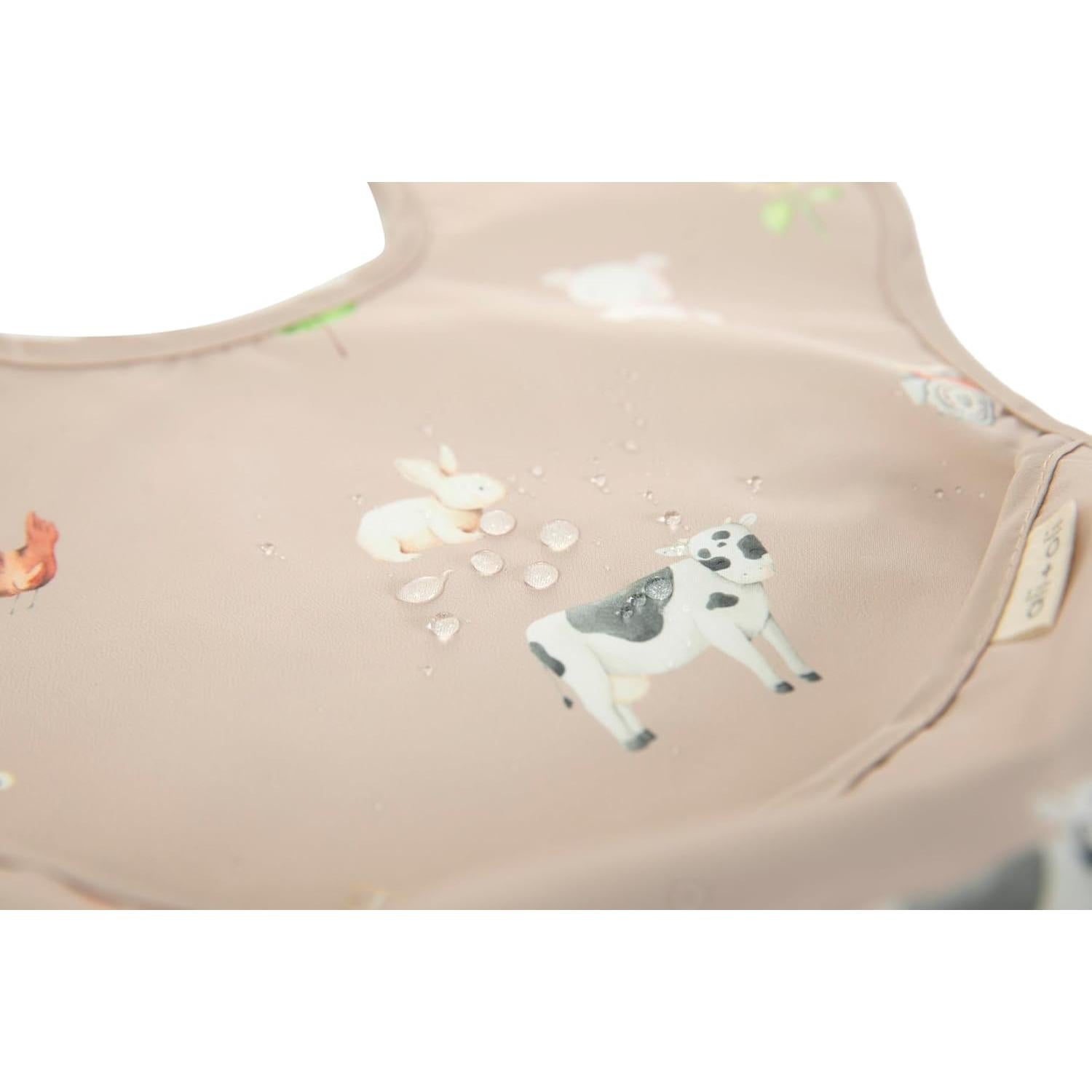 Babero Smock Ali+Oli para Bebés - Impermeable y Lavable