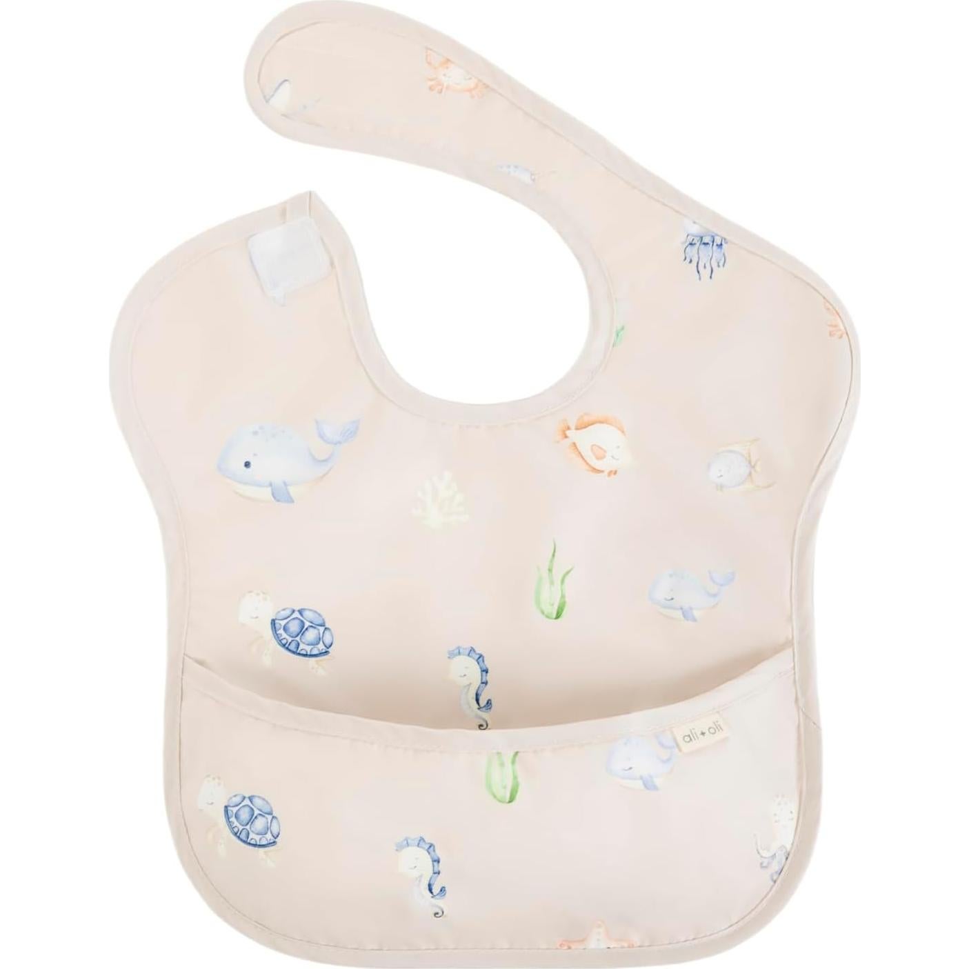 Babero Smock Ali+Oli para Bebés - Impermeable y Lavable