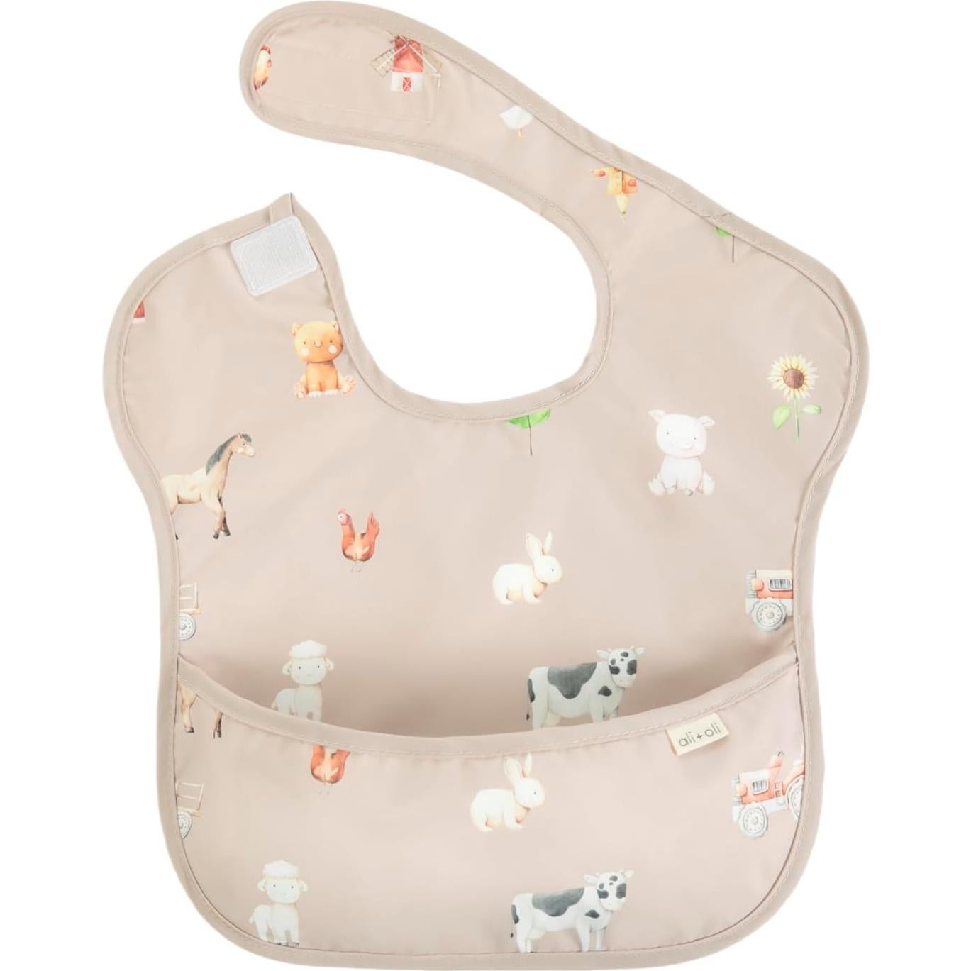 Babero Smock Ali+Oli para Bebés - Impermeable y Lavable