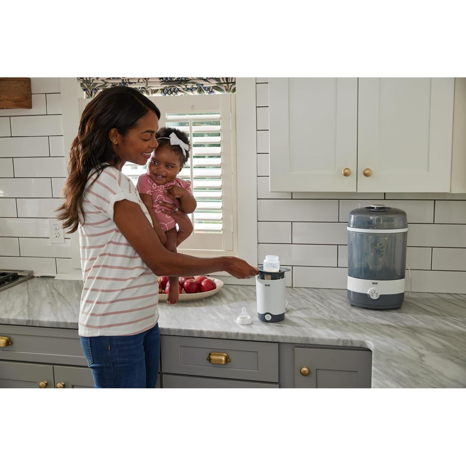 Calentador de biberones NUK Thermo Express - Calentamiento rápido y suave