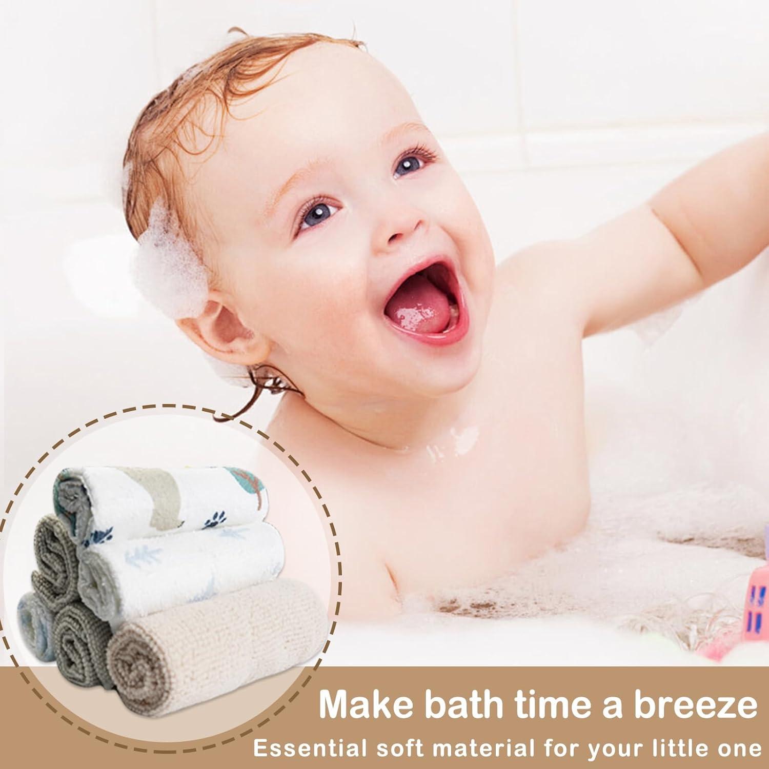 Toallitas de Baño Softan para Bebés 24 Pcs Ultra Suaves 22.86 cm