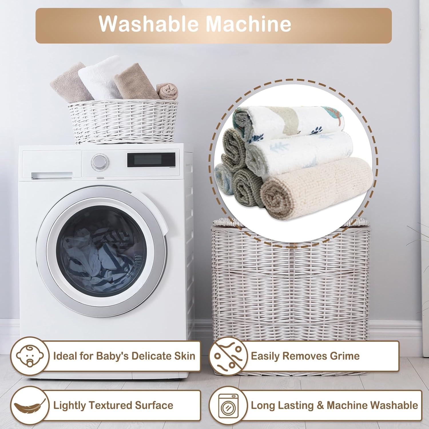 Toallitas de Baño Softan para Bebés 24 Pcs Ultra Suaves 22.86 cm