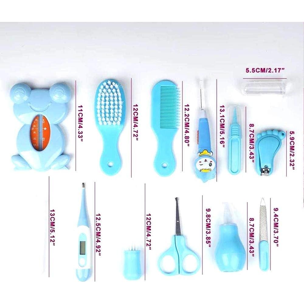 Kit de Aseo para Bebés Zelin 13 Piezas Rosa y Azul