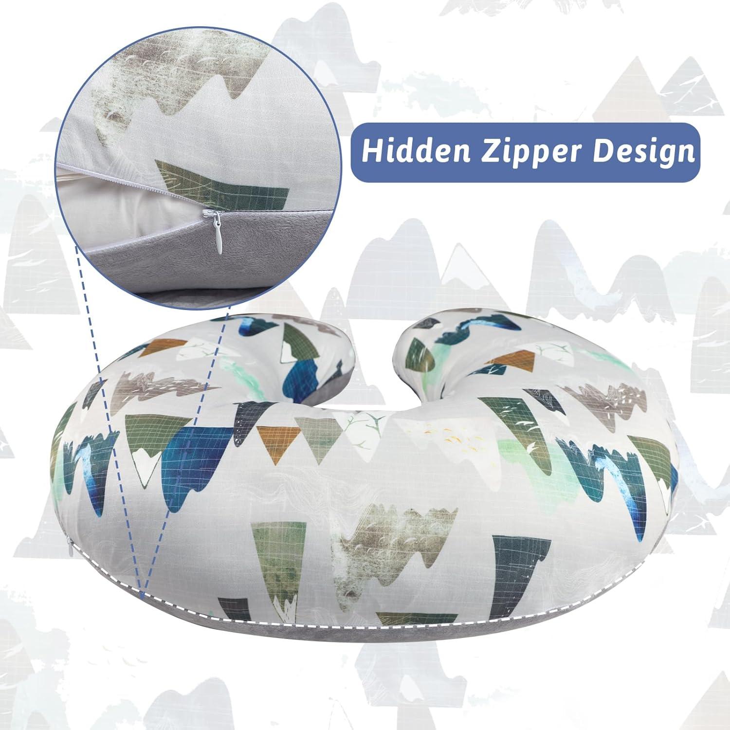 Funda de Almohada de Lactancia TANOFAR Montaña Aventura 66x51cm