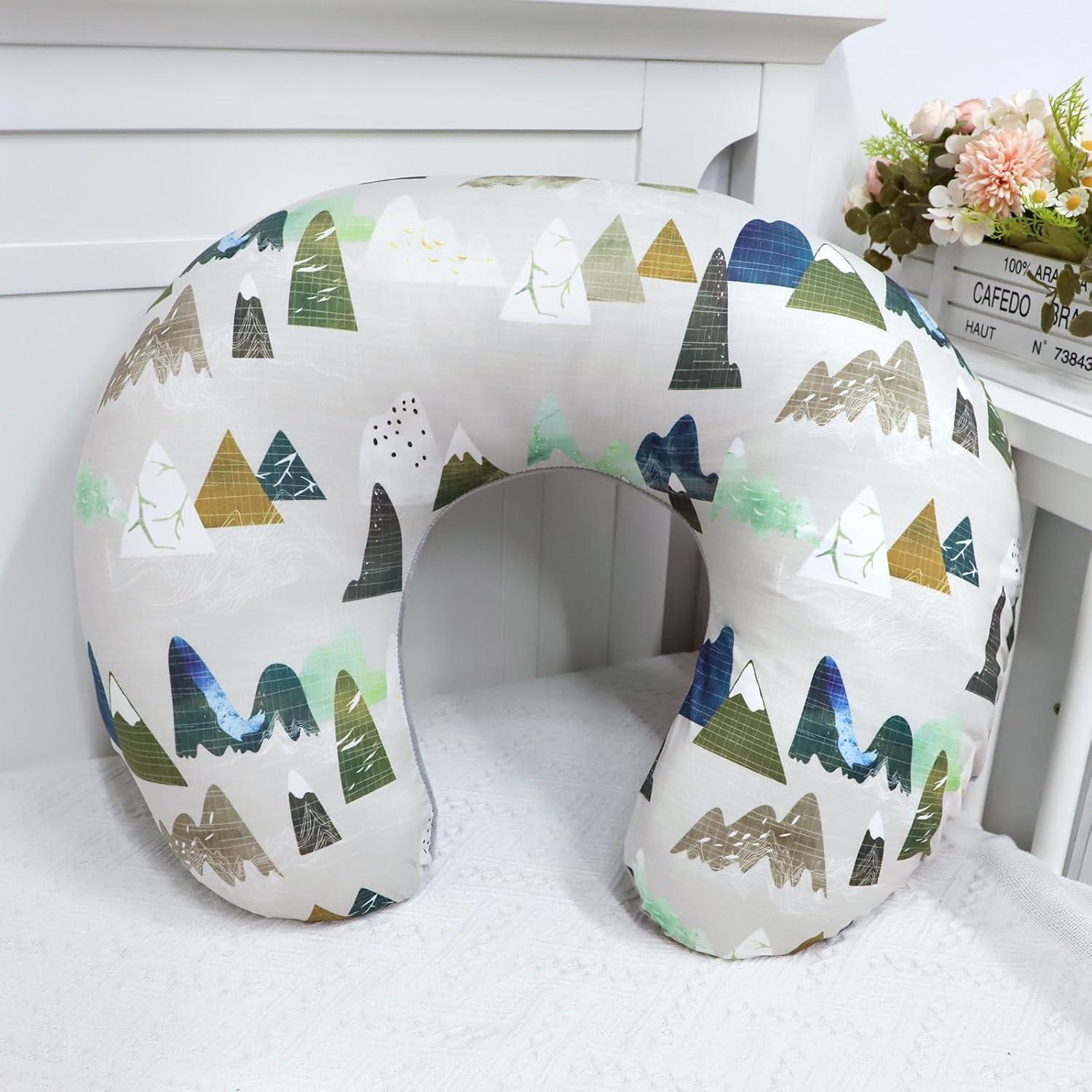 Funda de Almohada de Lactancia TANOFAR Montaña Aventura 66x51cm