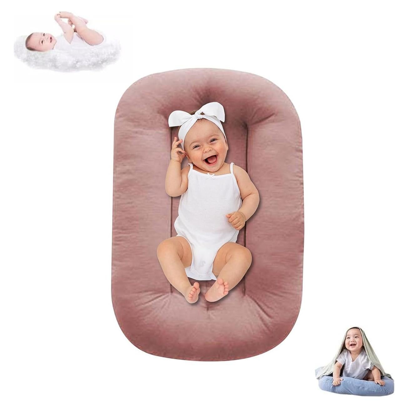 Cojín para Bebés Lucakuins Diseño Biónico Algodón Orgánico