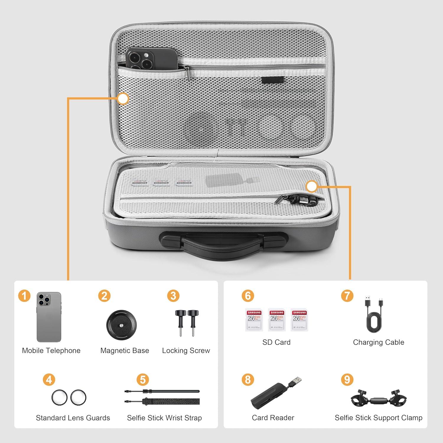 Funda de Transporte Tomat para Insta360 X4 - Bolsa Protectora