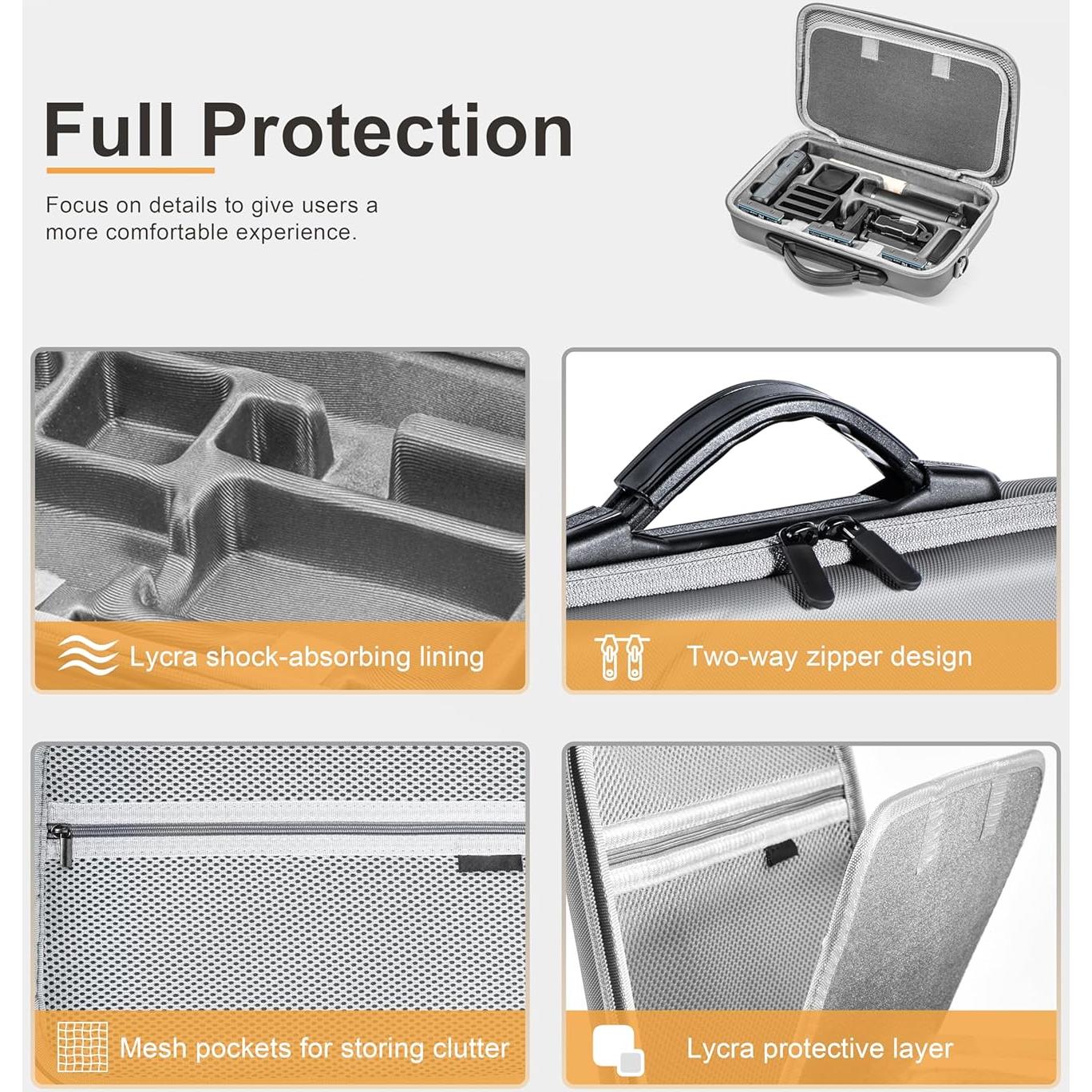 Funda de Transporte Tomat para Insta360 X4 - Bolsa Protectora