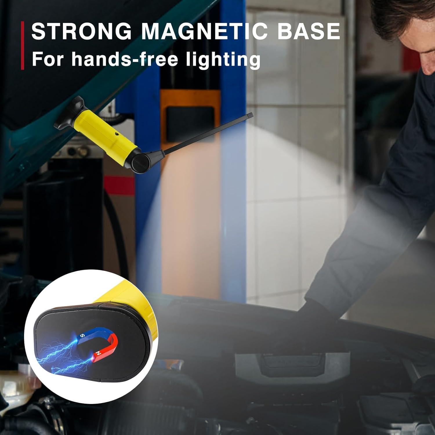 Luz de Trabajo LED Napatyre 1000 Lúmenes Recargable Magnética