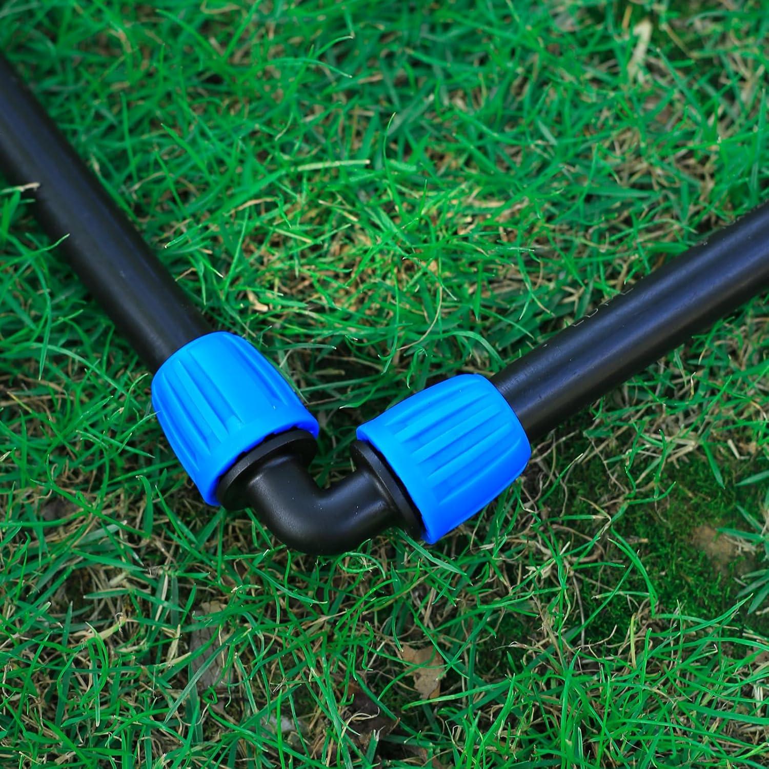 10 Accesorios de Codo para Riego por Goteo FULAIERGD 1/2"