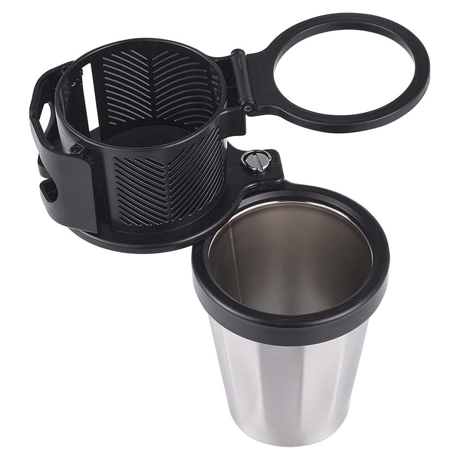 Soporte para Tazas 3 en 1 ATMOMO Ajuste Universal Negro