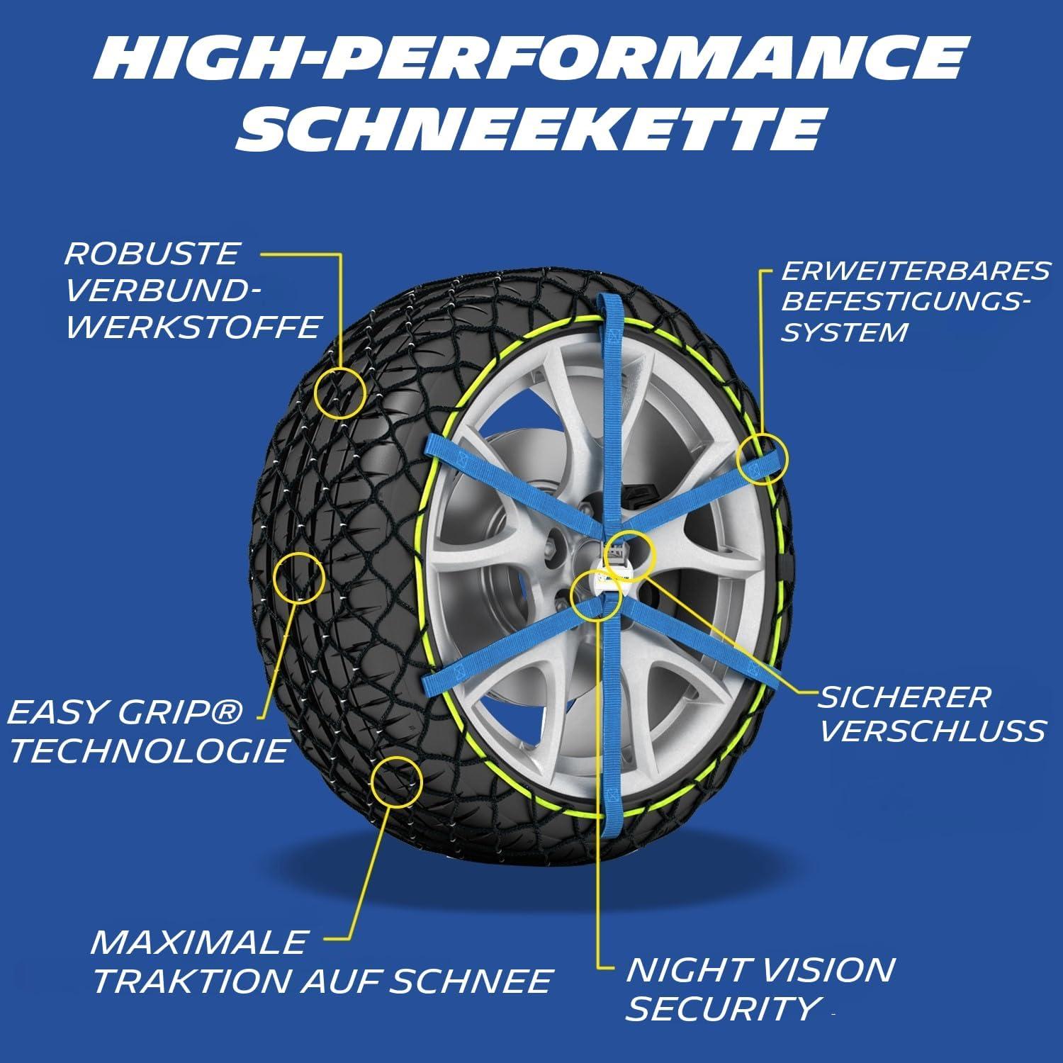 Cadenas de Nieve MICHELIN Easy Grip Evolution 13" Textiles