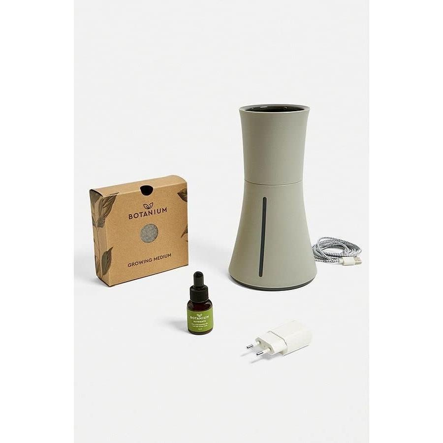 Maceta Hidropónica Automática Botanium Gris 0.95L