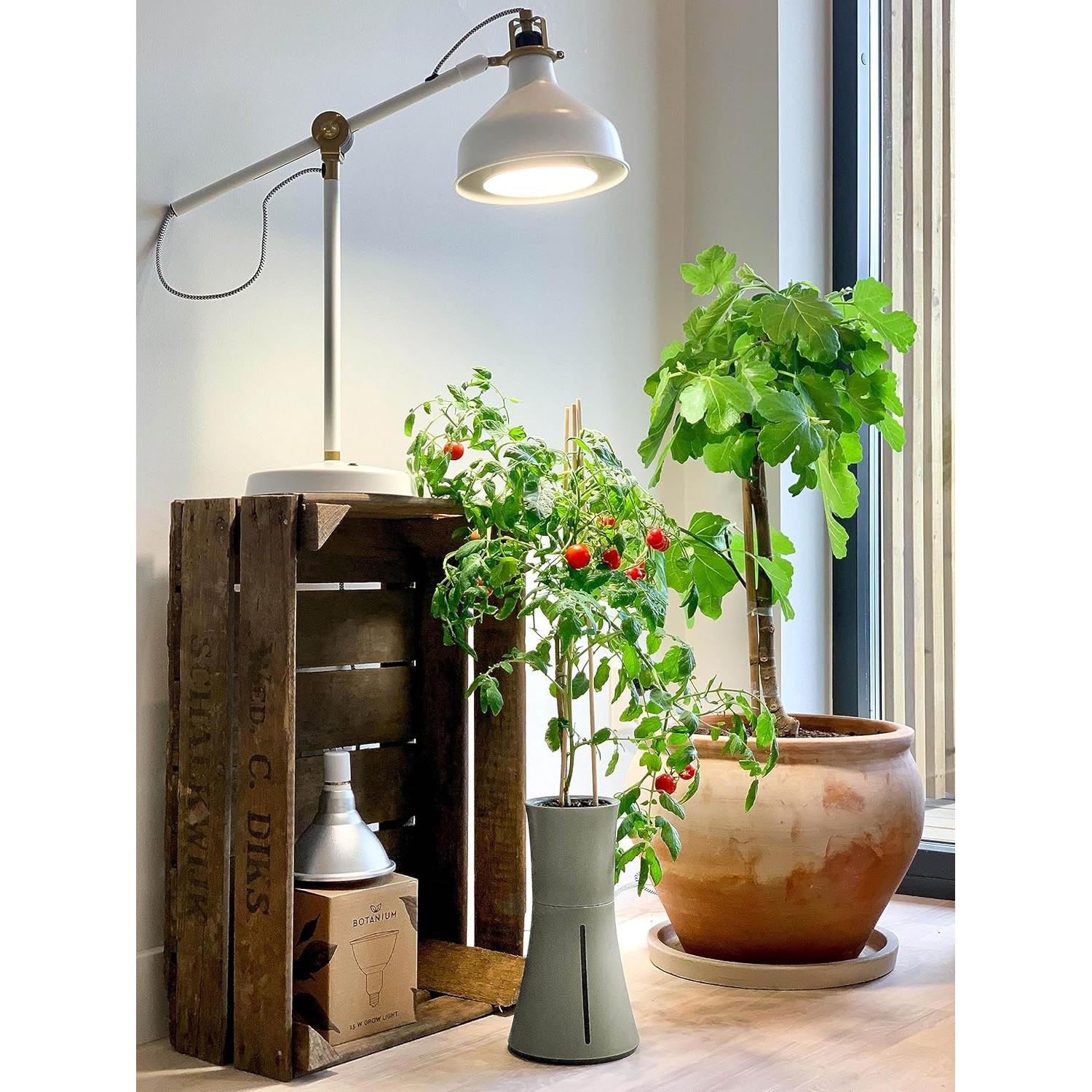 Maceta Hidropónica Automática Botanium Gris 0.95L