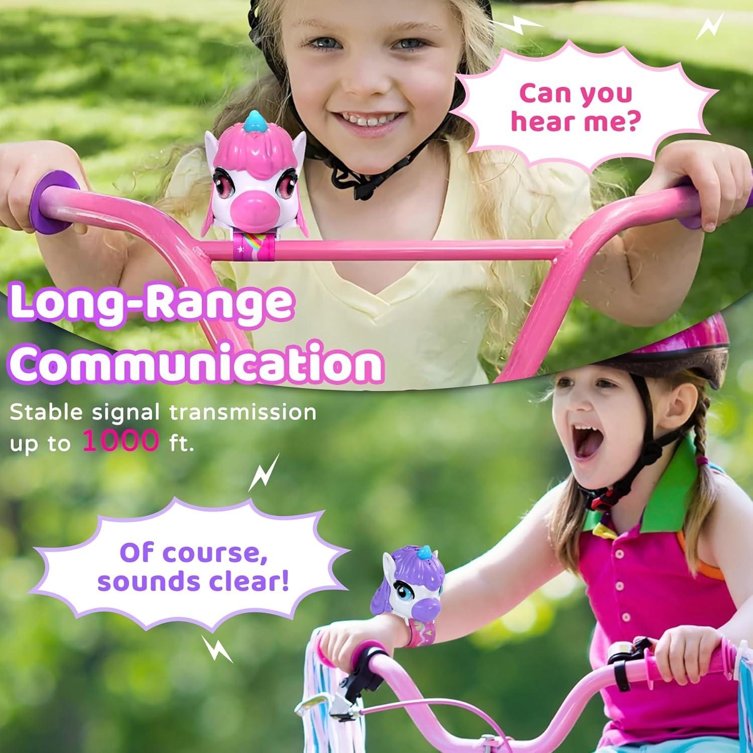 Walkie Talkies Vvinca para Niños 2 Paquete Larga Distancia