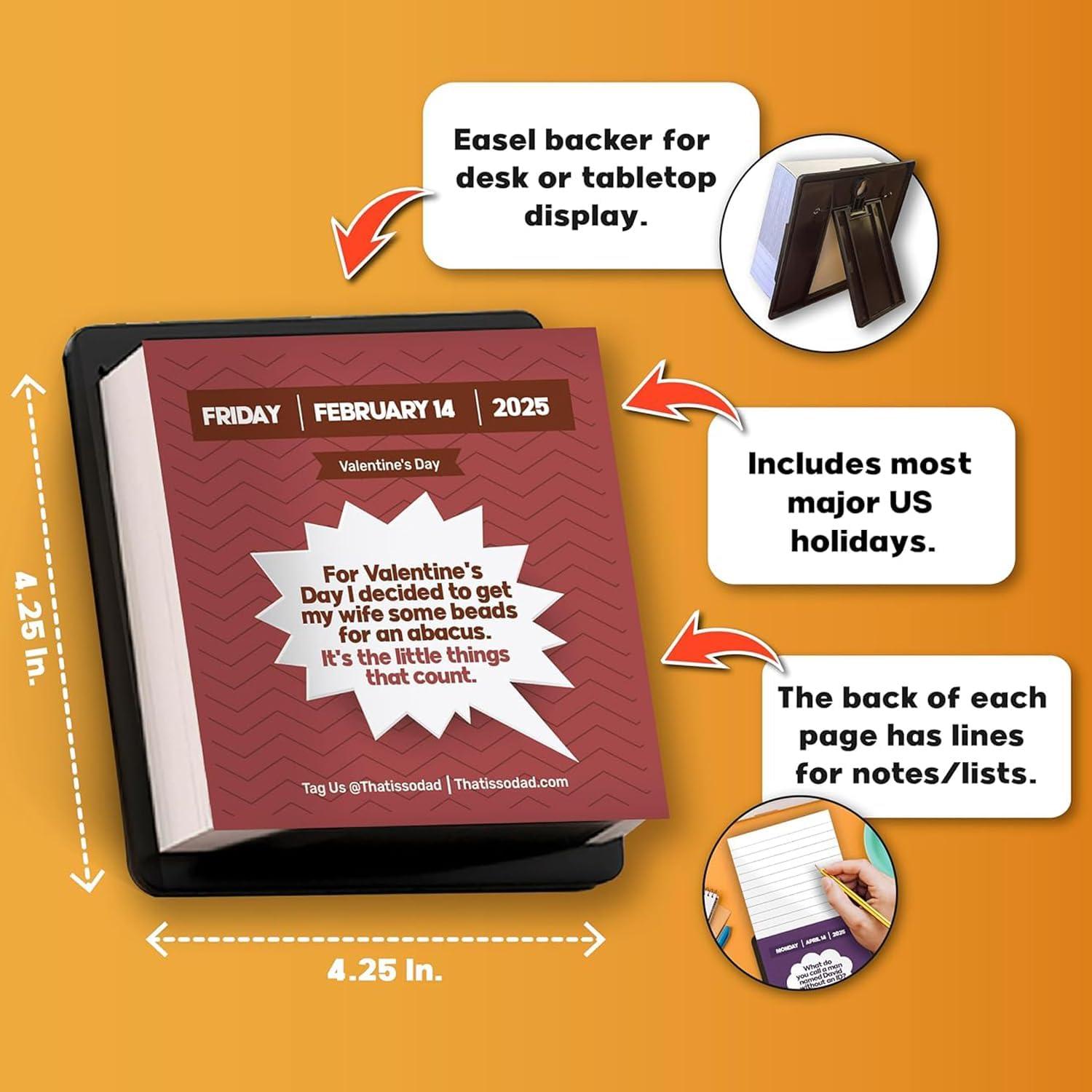 Calendario de Chistes de Papá 2025 - Eso es tan Papá