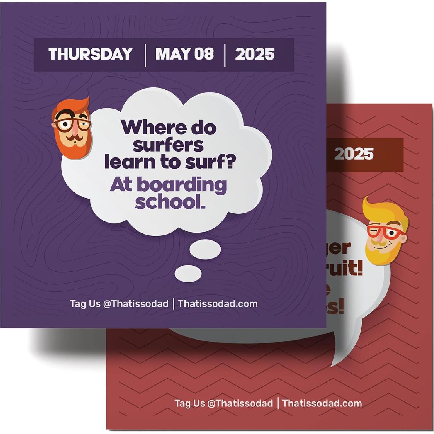 Calendario de Chistes de Papá 2025 - Eso es tan Papá