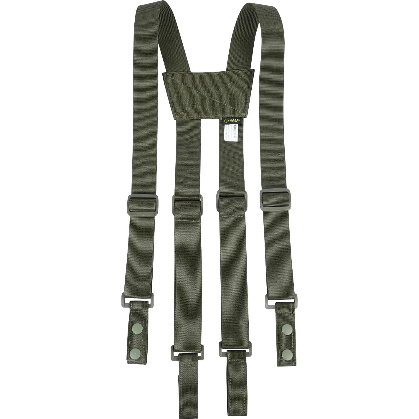 Arnés de Suspensión KUNN para Cinturones Tácticos 3.81 cm Verde Militar