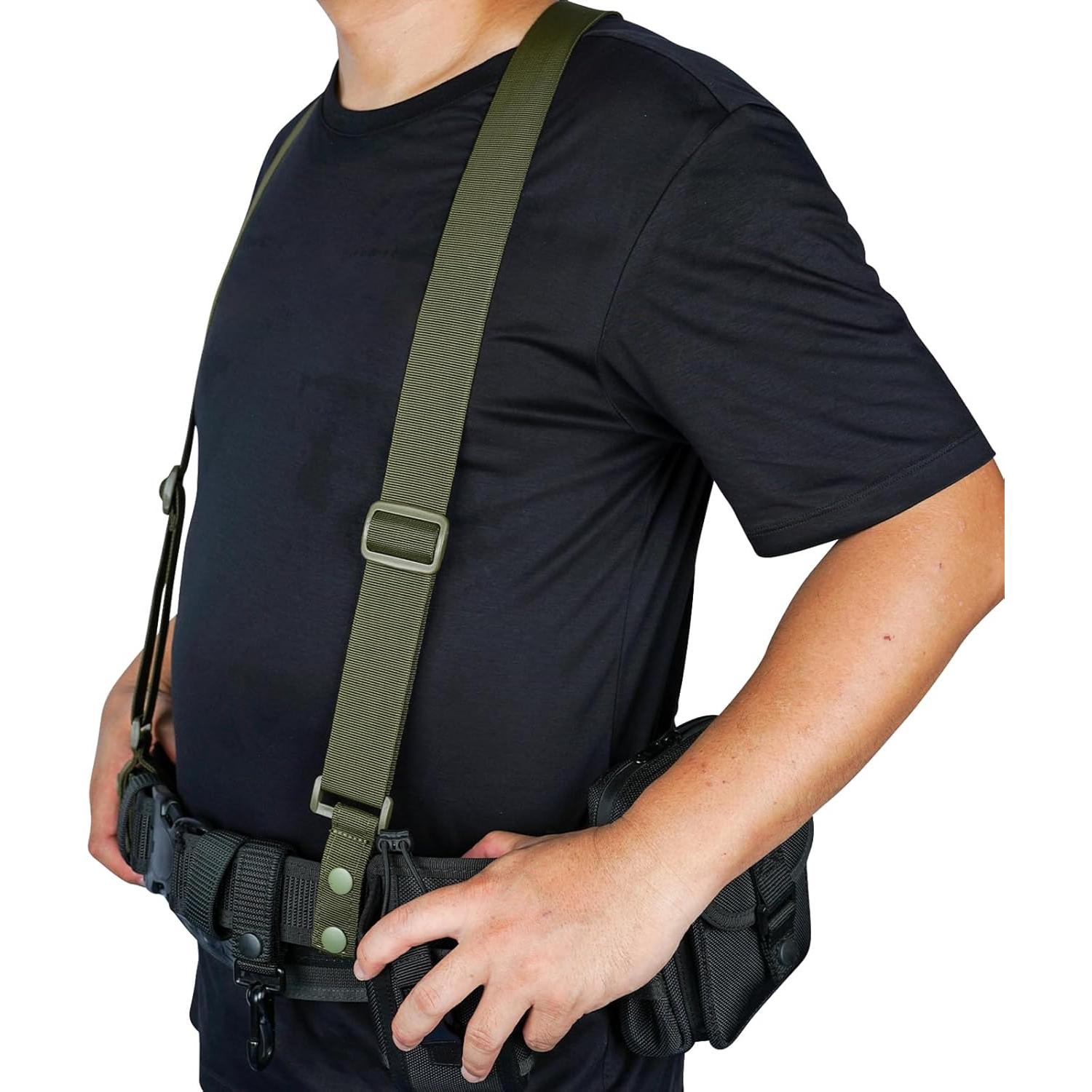 Arnés de Suspensión KUNN para Cinturones Tácticos 3.81 cm Verde Militar