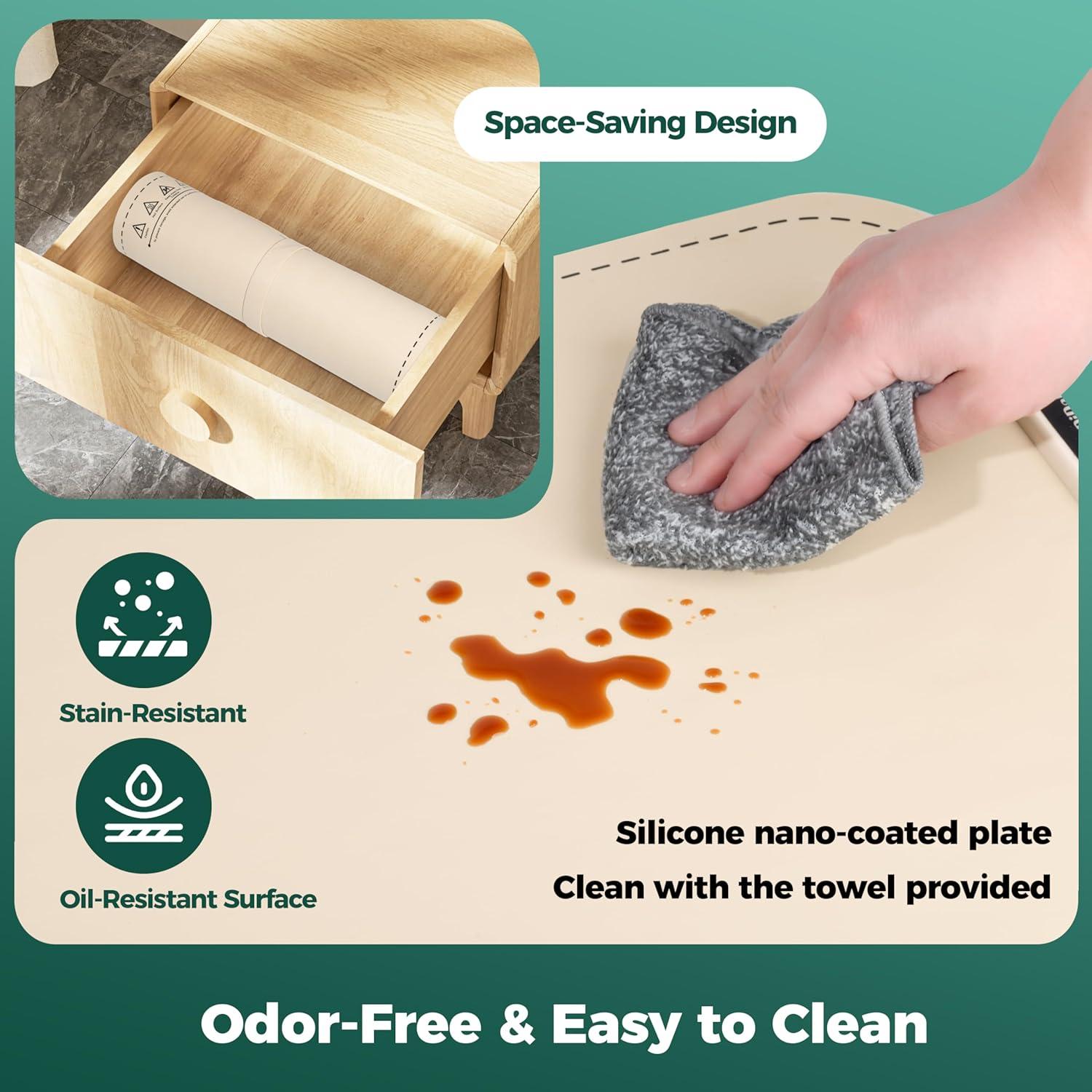 Alfombrilla Calentadora DiDaDy 60x38 cm 3 Niveles Eléctrica